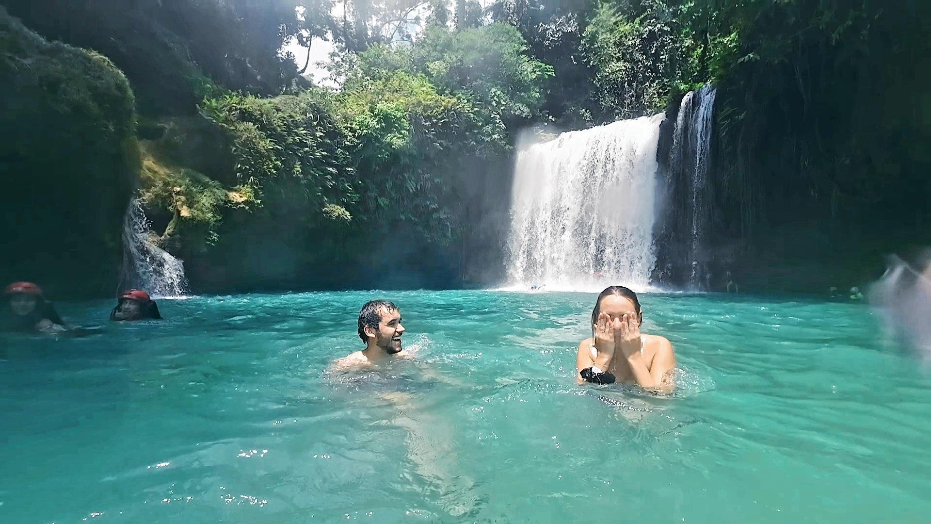Moalboal Sardine Run & Kawasan Falls Canyoneering Day Tour from Cebu