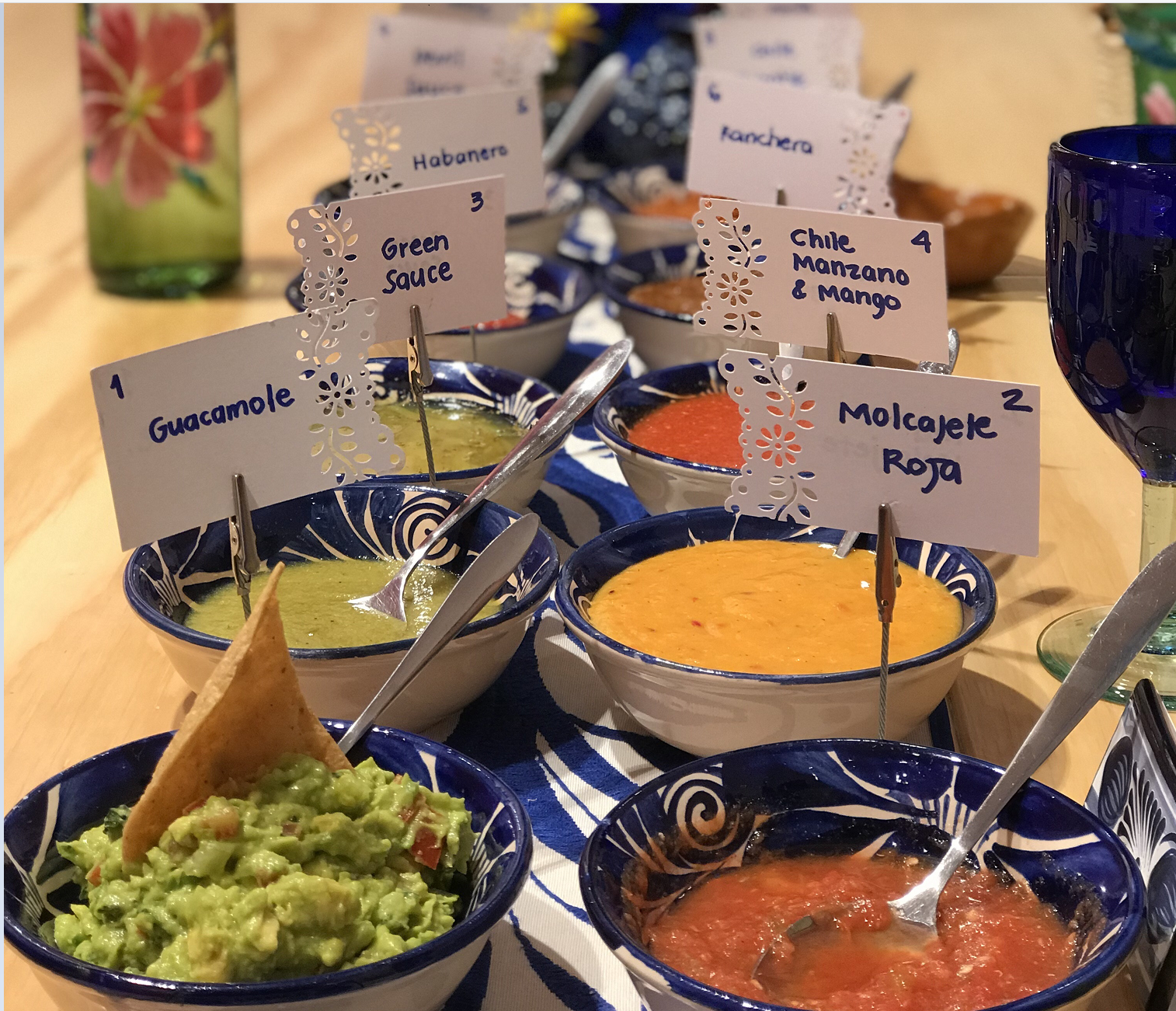 Mexican Salsas Cooking Class & Market Tour in Roma Norte