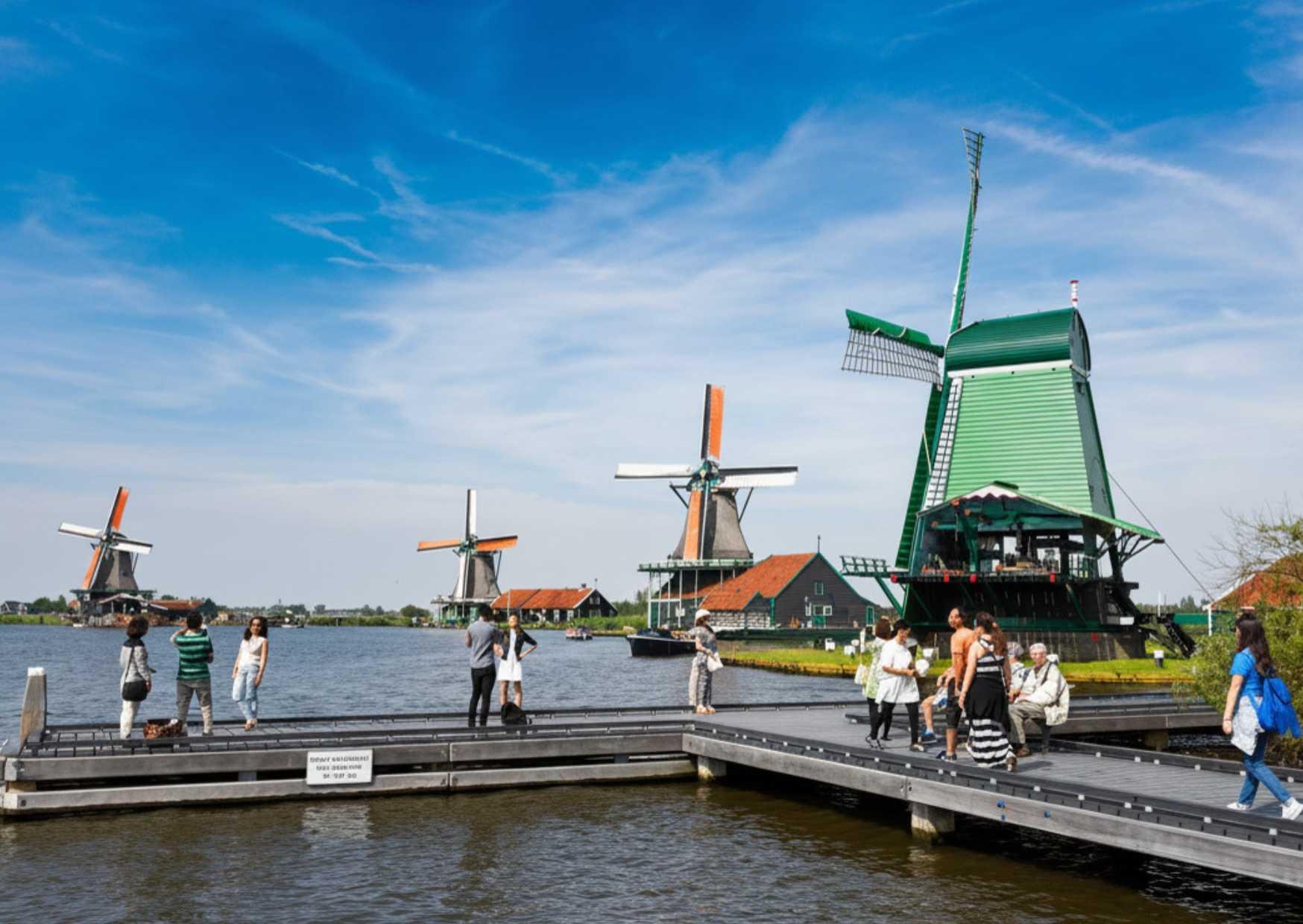 Dutch Countryside & Windmills: Zaanse Schans, Edam, Volendam & Marken