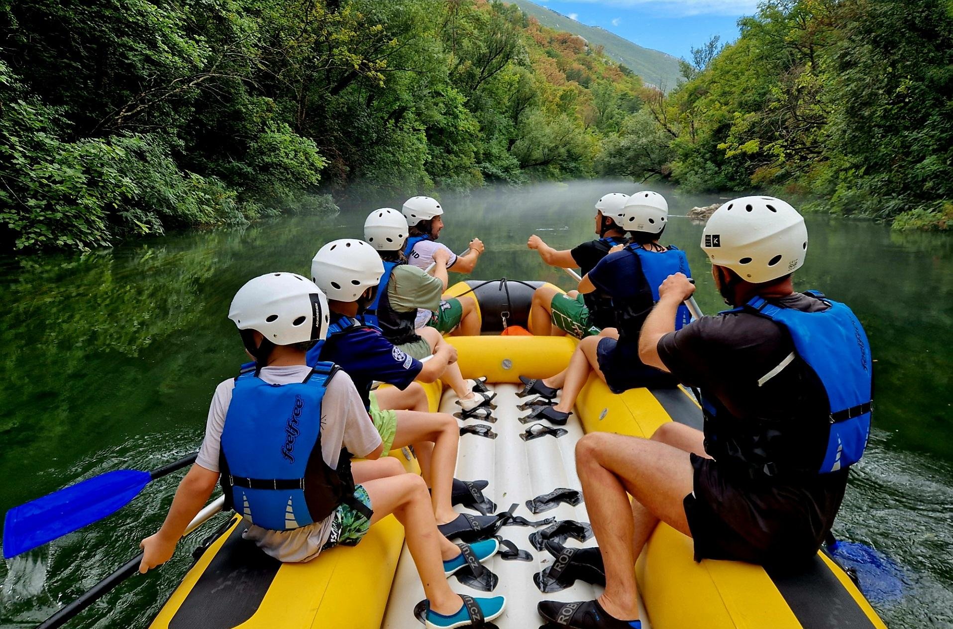 Cetina River Rafting & Cave Exploration from Split