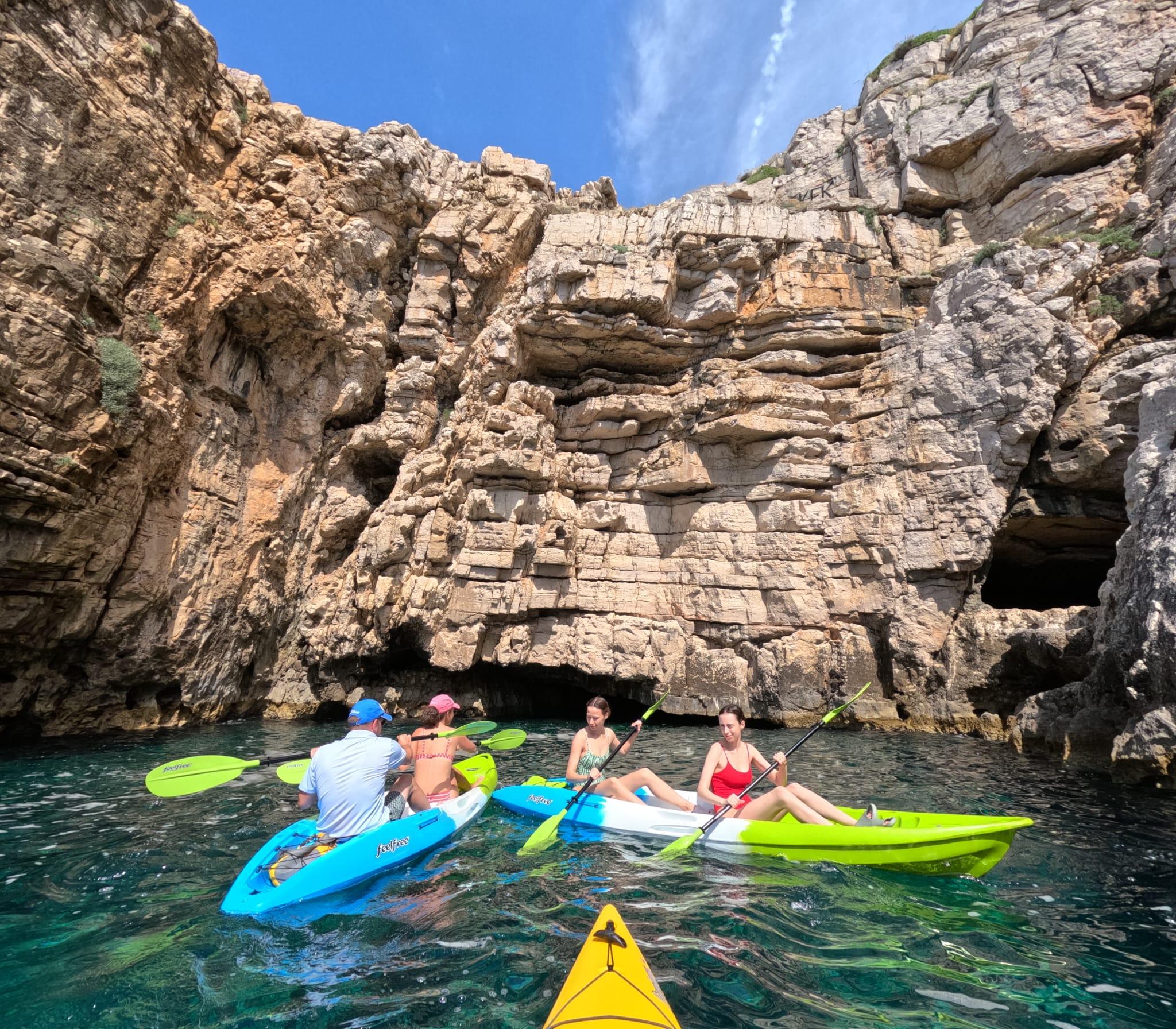 Pula Sea Kayak Adventure: Hidden Beaches, Snorkeling & Cliff Jump
