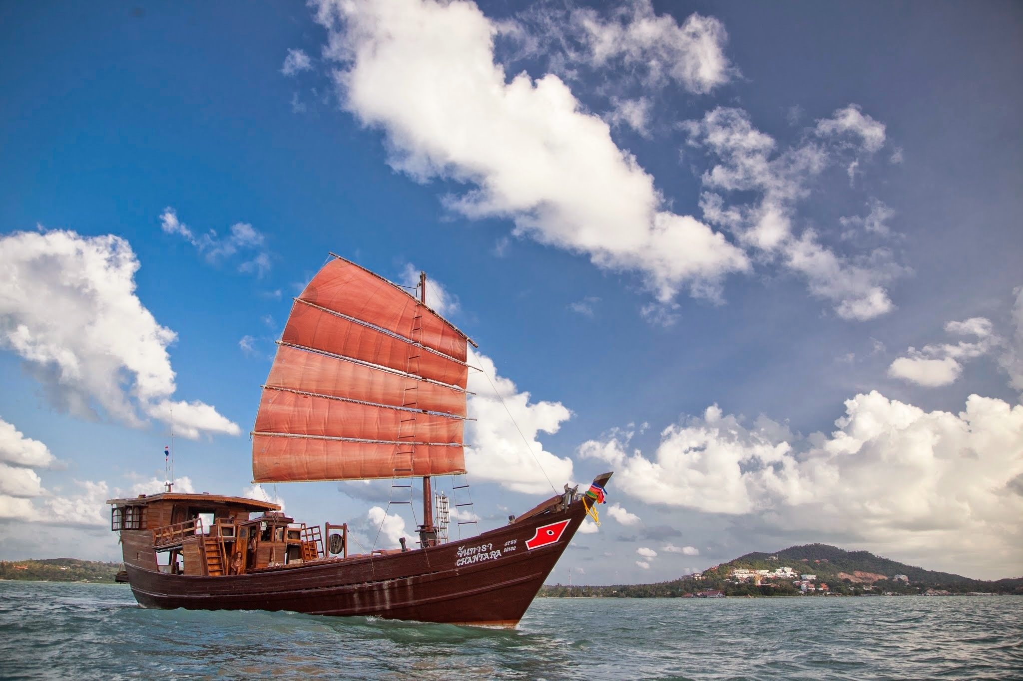 Full-Day Koh Phangan Sailing Cruise with Sunset