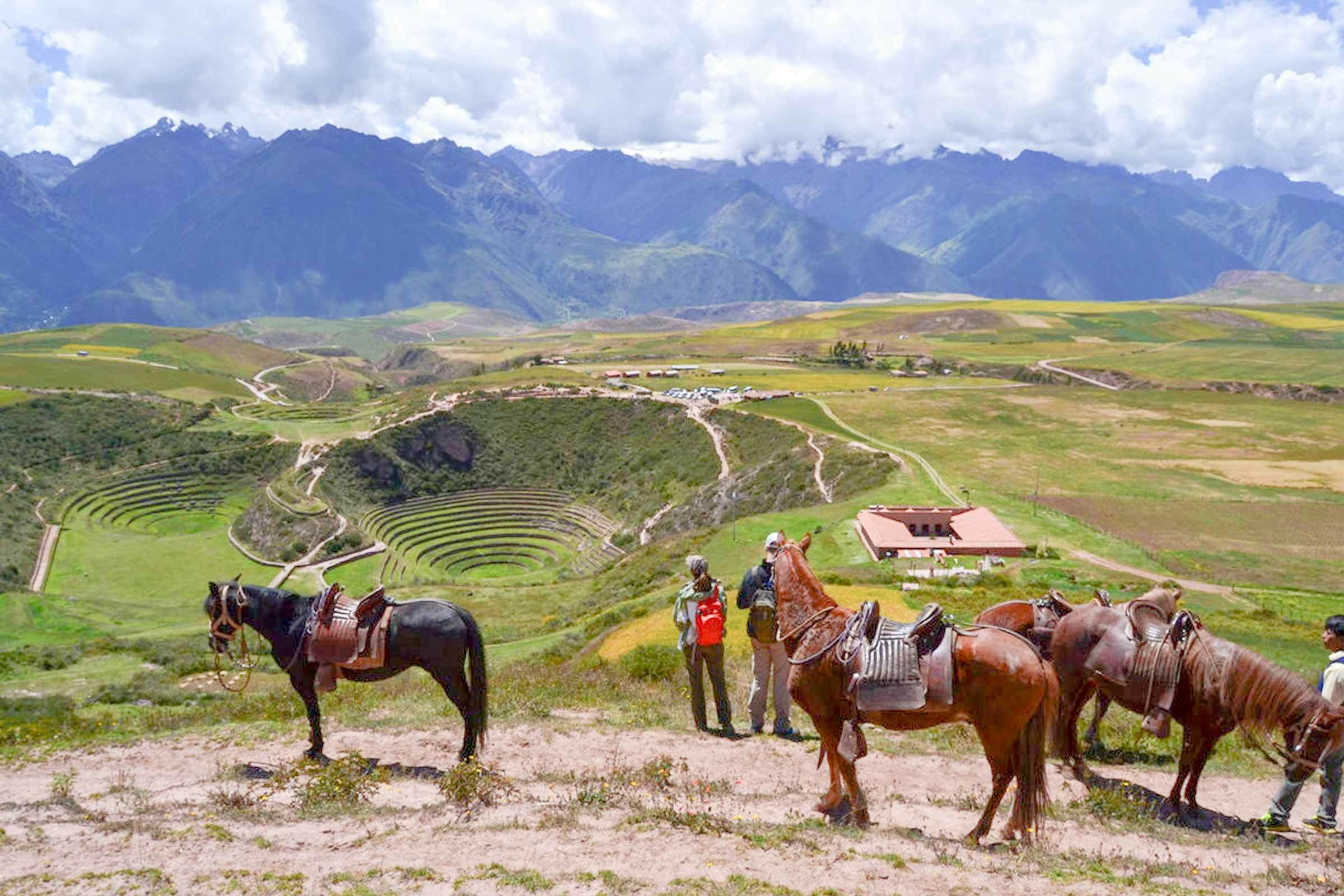 Sacred Valley Horseback Adventure to Moray & Maras