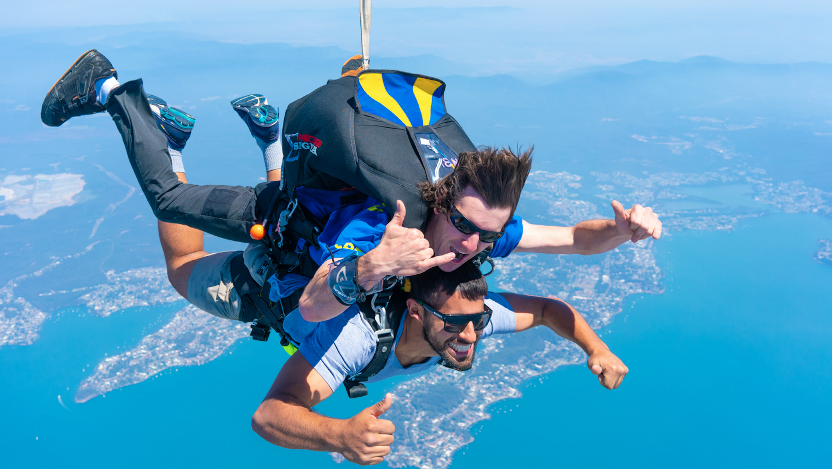 Tandem Skydive Over Newcastle Beach from Sydney