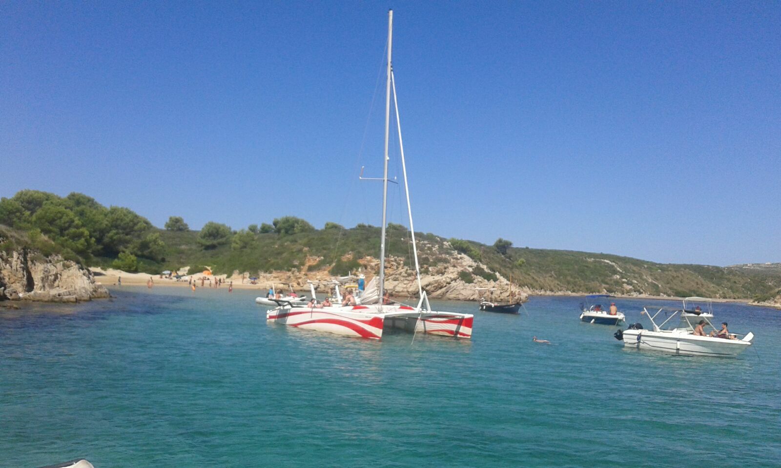 Menorca Catamaran Sailing & Snorkeling from Fornells