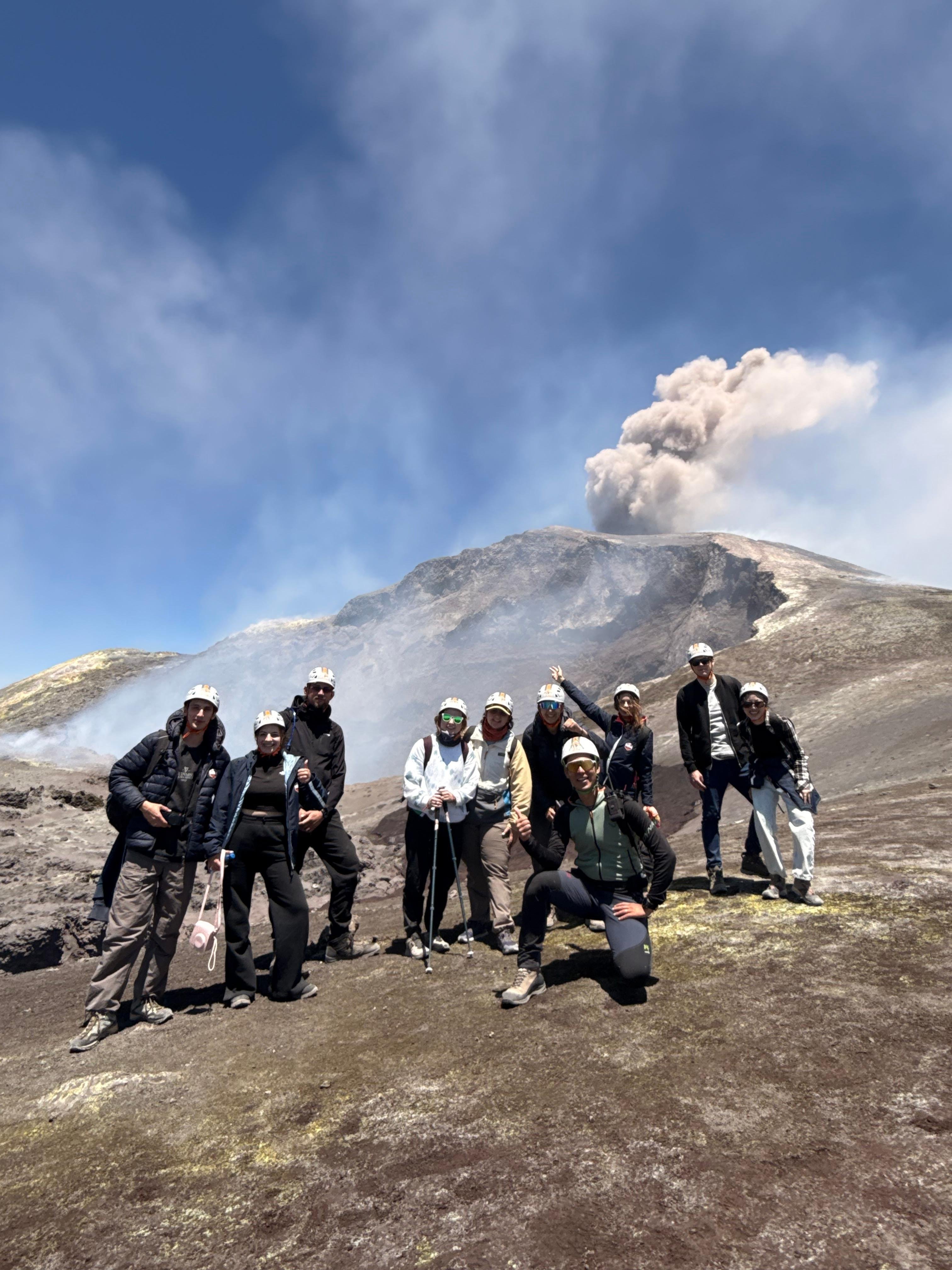 Mount Etna Summit Crater Trek to 3,400m with Catania Pickup
