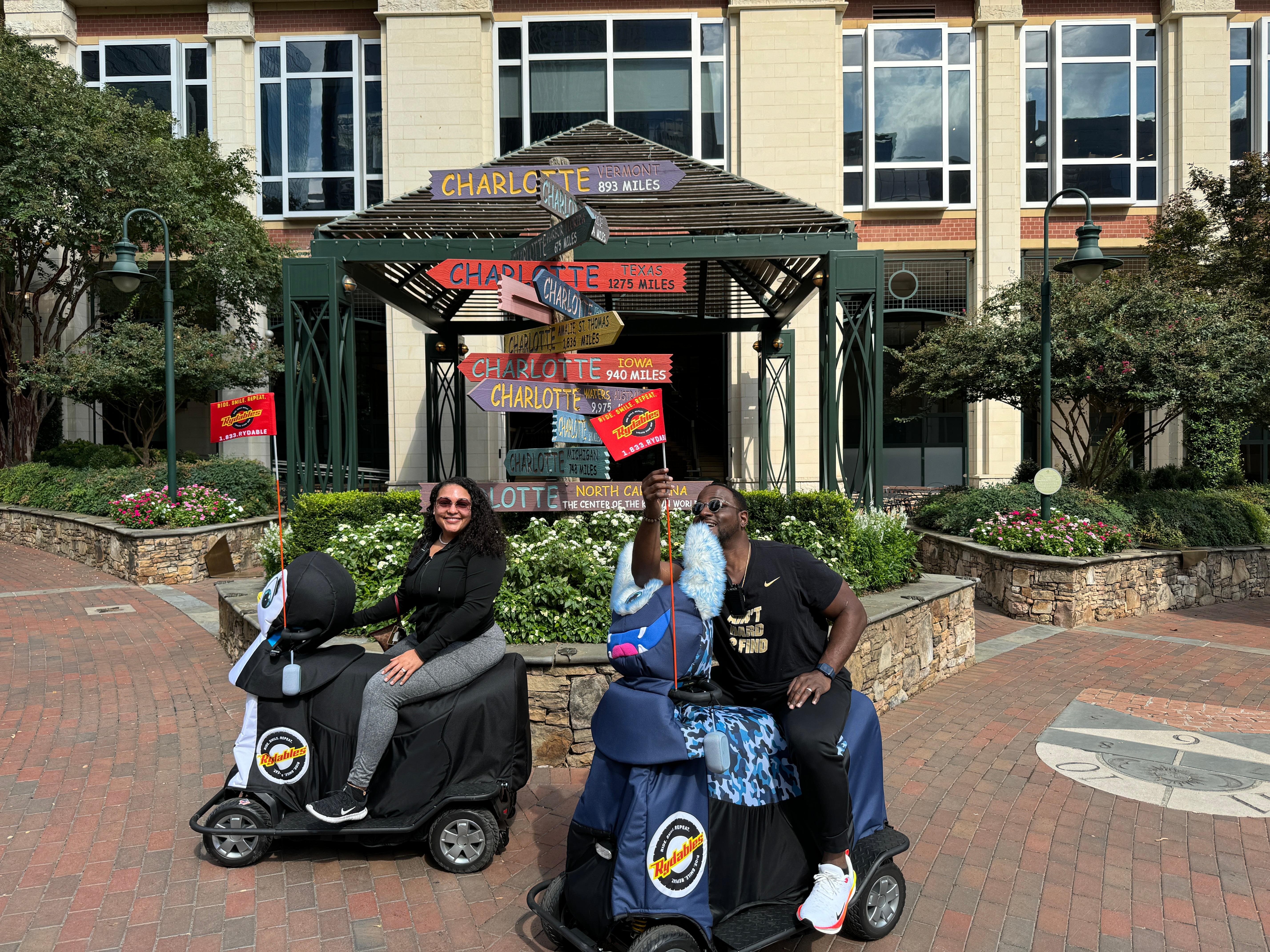 Whimsical Rydables Tour Through Uptown Charlotte