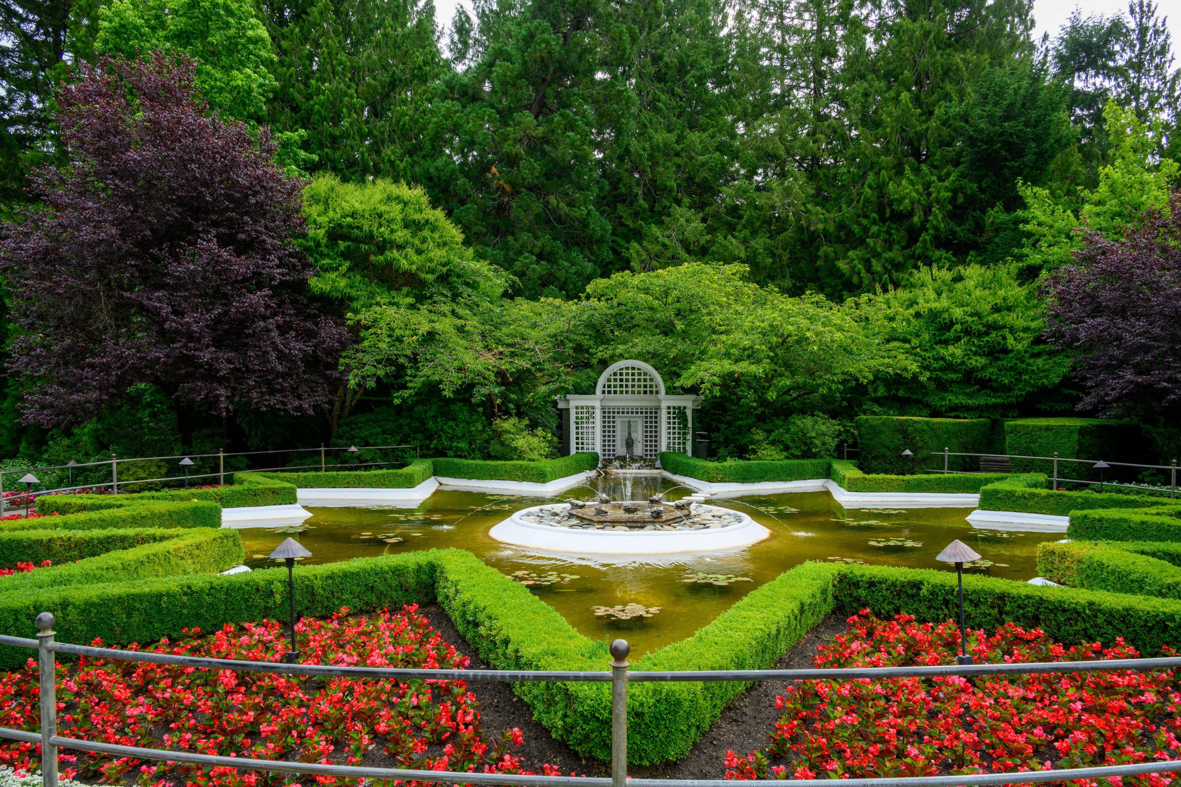 Butchart Gardens — the Sunken Garden, Rose Garden and Japanese Garden — image 18