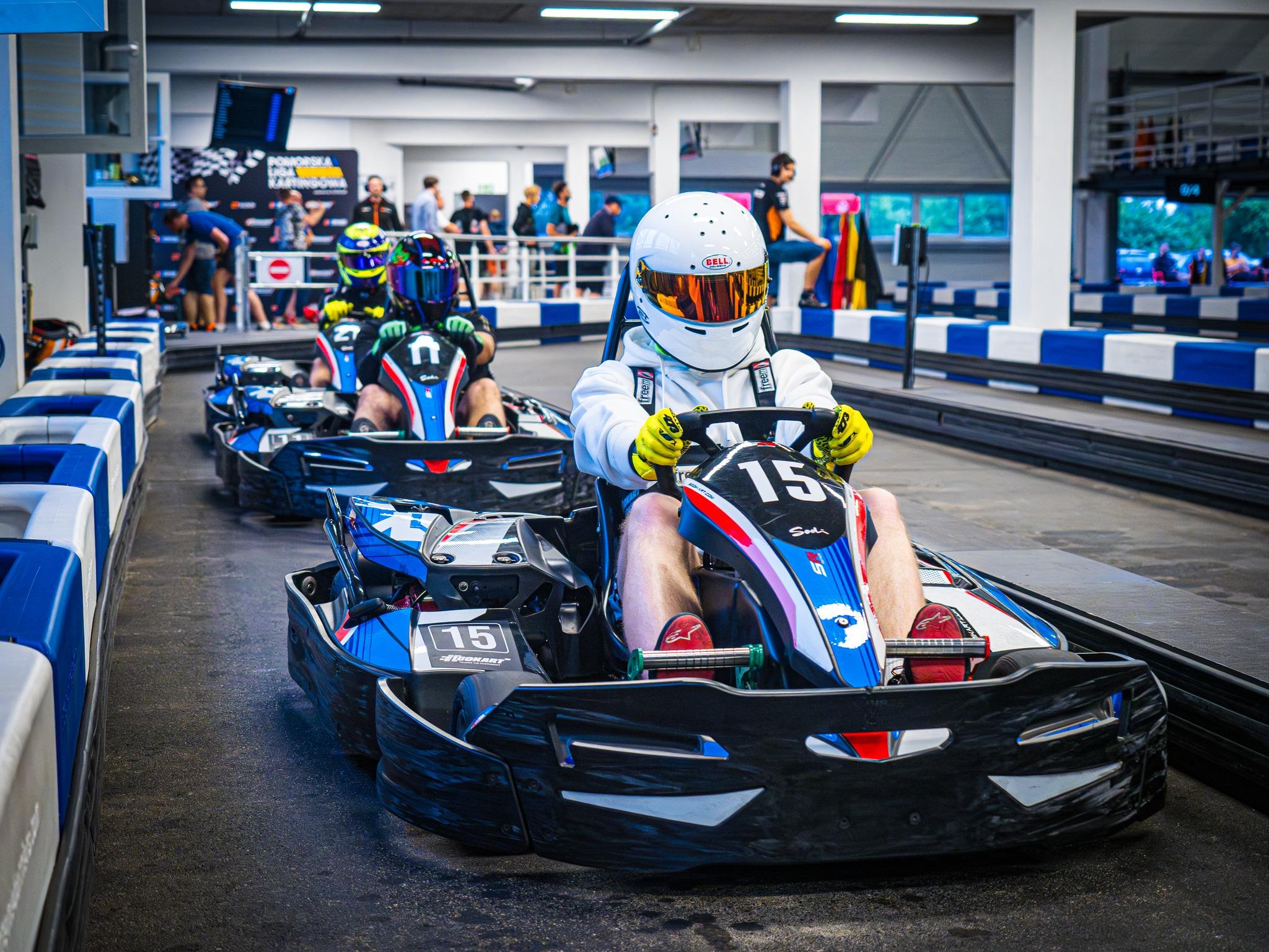 Gdańsk Indoor Go-Karting: 2 x 8-Minute Races