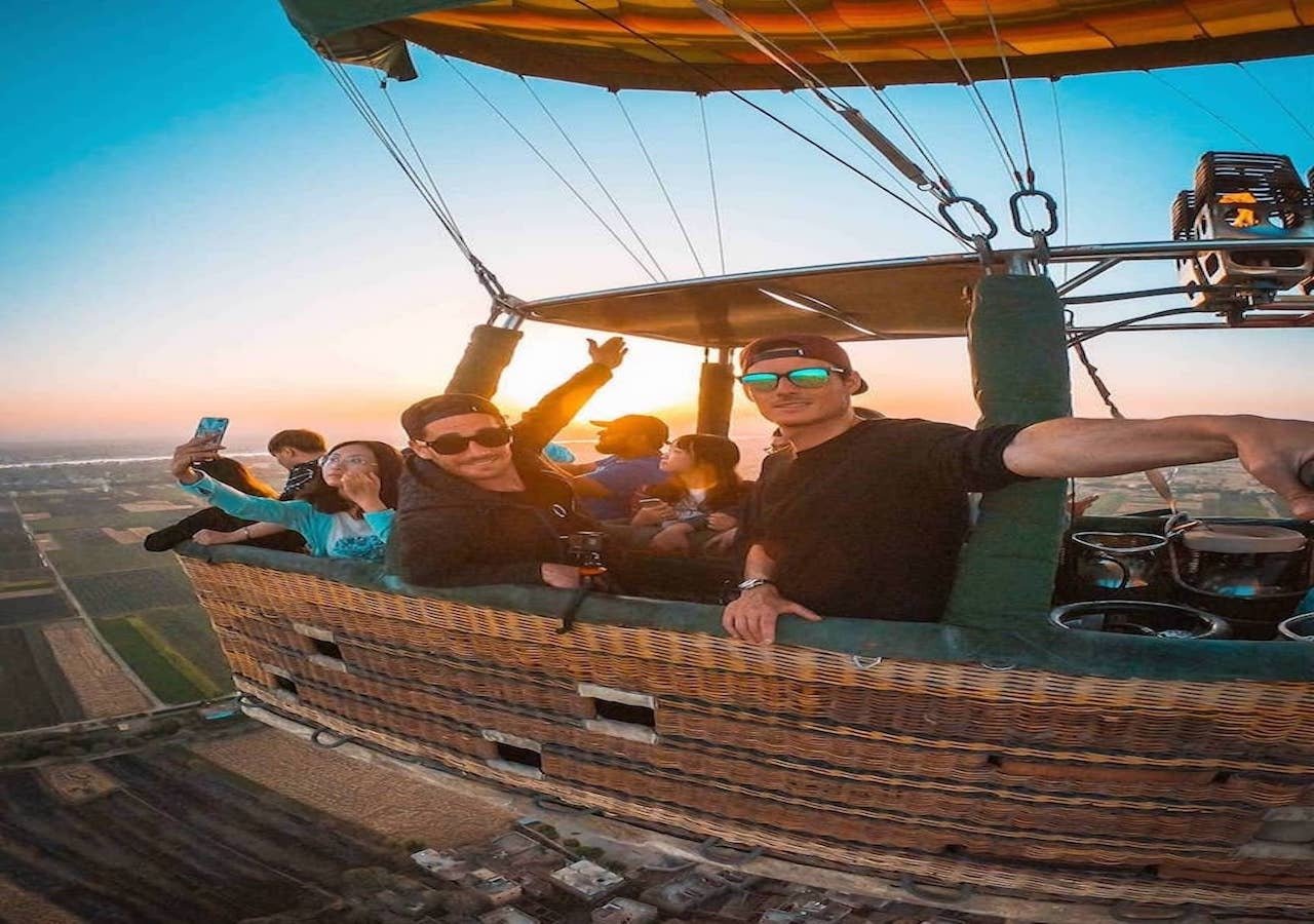 Luxor Hot Air Balloon Flight Over Ancient Monuments