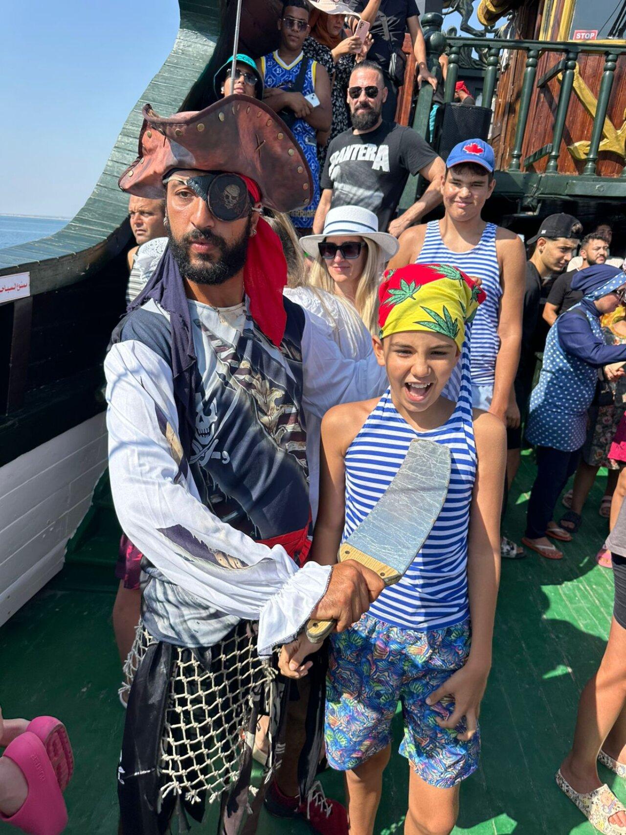 Hammamet Pirate Ship Adventure with Hotel Transfers
