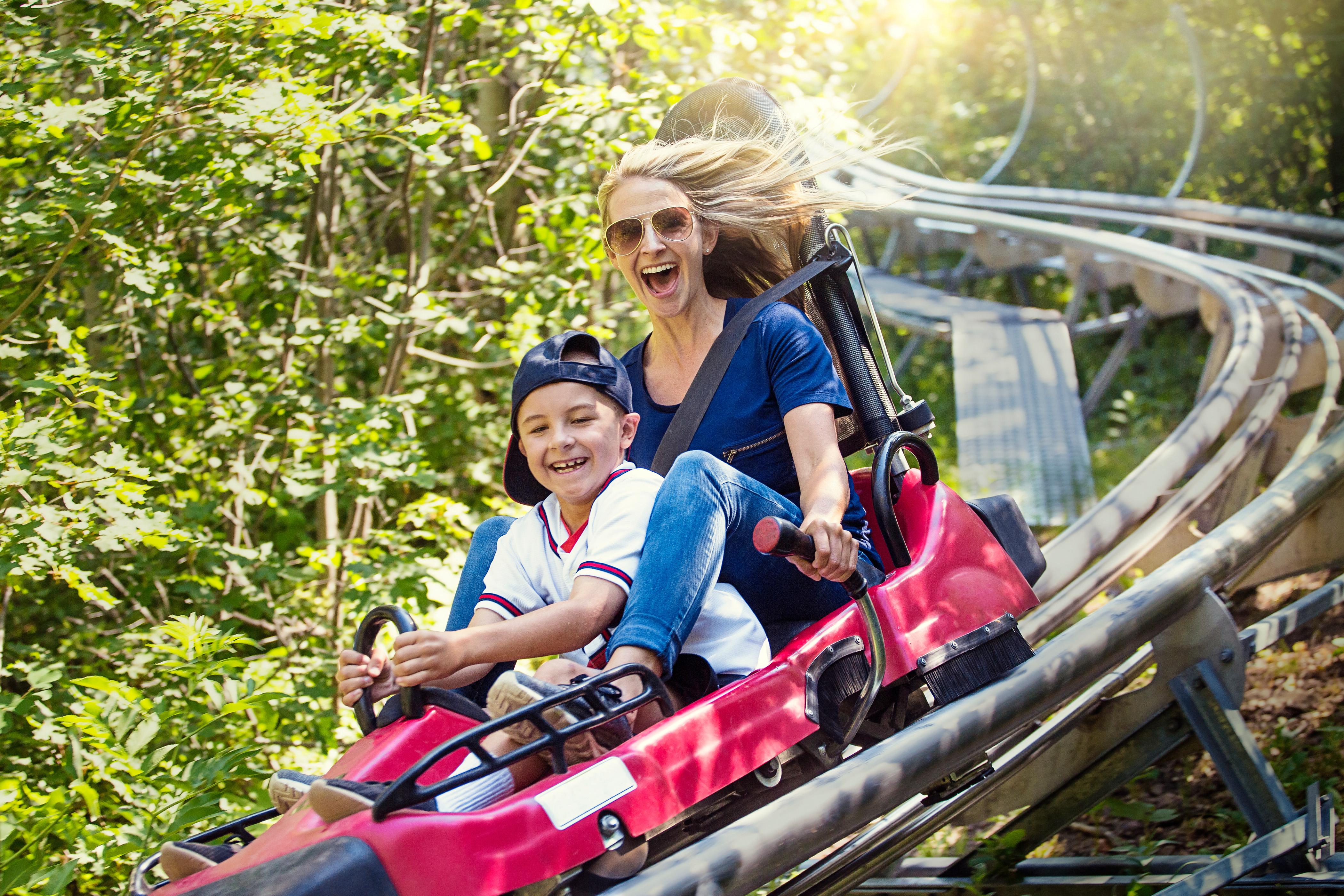 Copperhead Mountain Coaster at Shepherd's Adventure Park