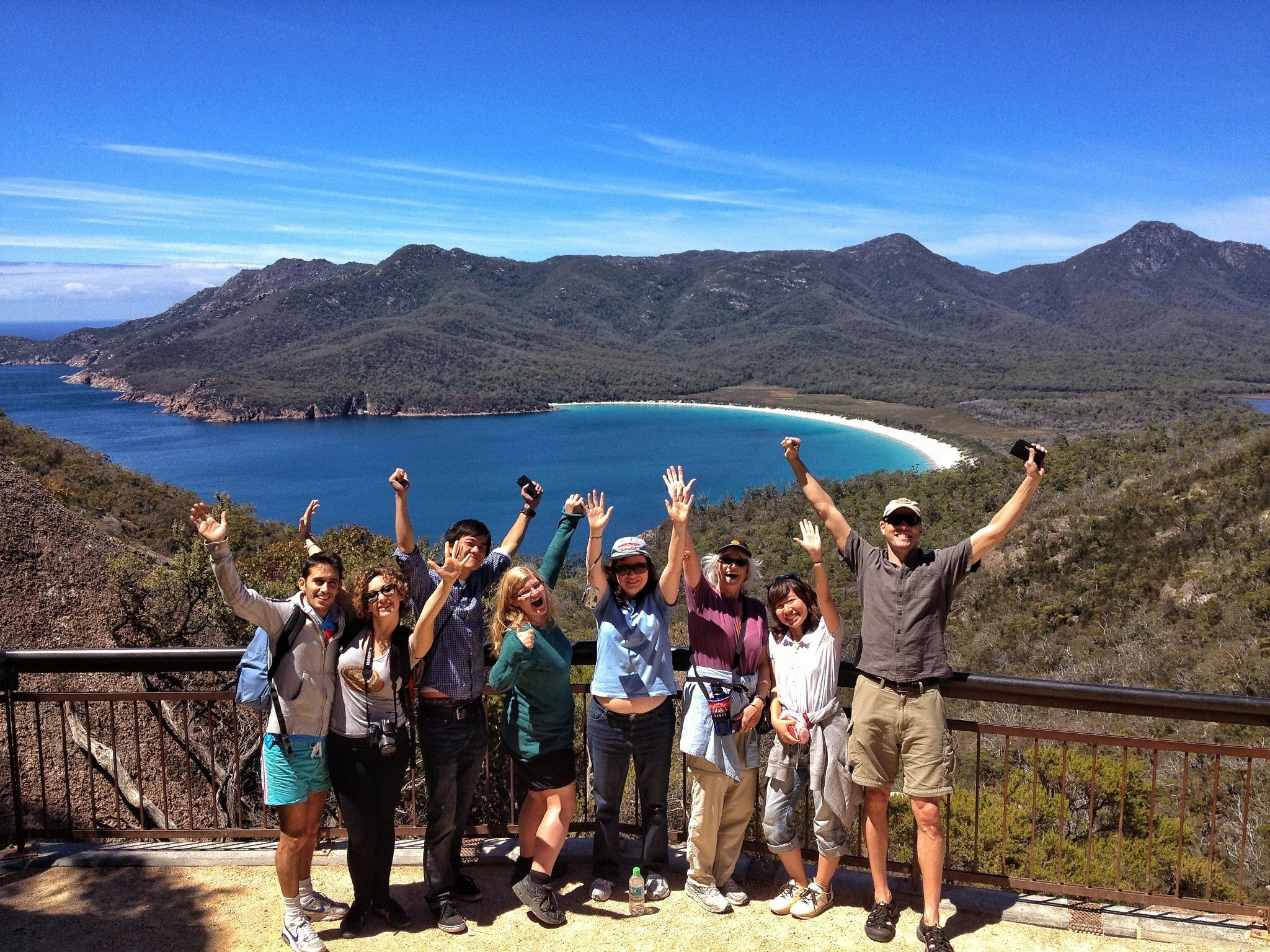 Hobart to Freycinet: Wineglass Bay & National Park Day Tour