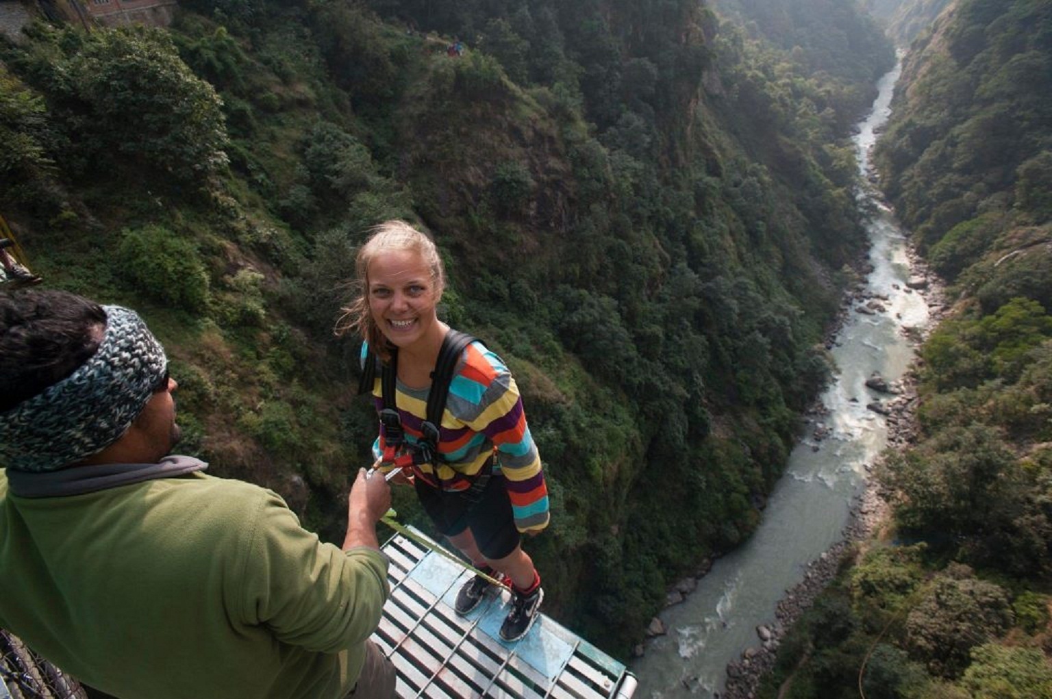Bhotekoshi River Bungee Jumping Adventure from Kathmandu