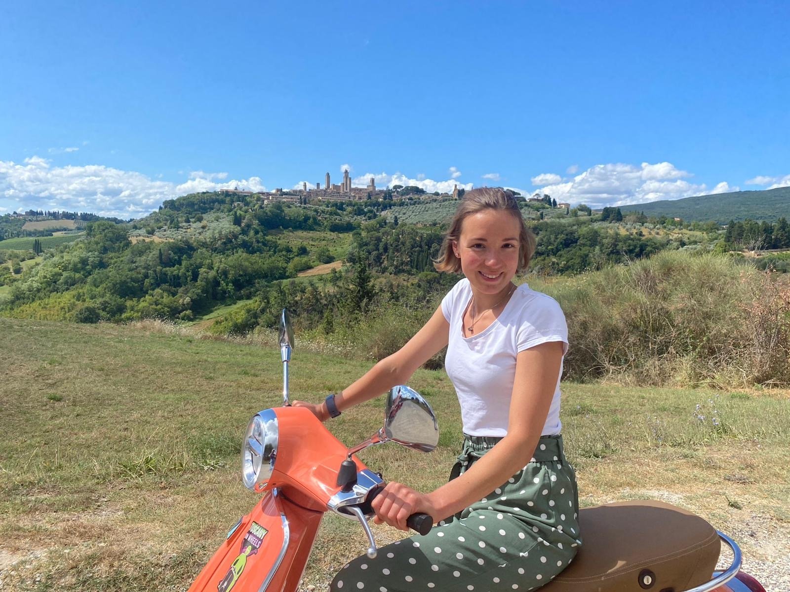 San Gimignano vespa tour Tuscany Chianti countryside — image 11