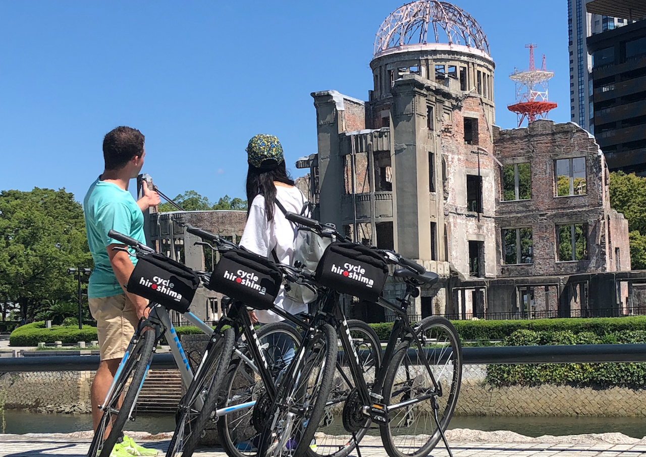 Hiroshima Highlights Guided Bike Tour