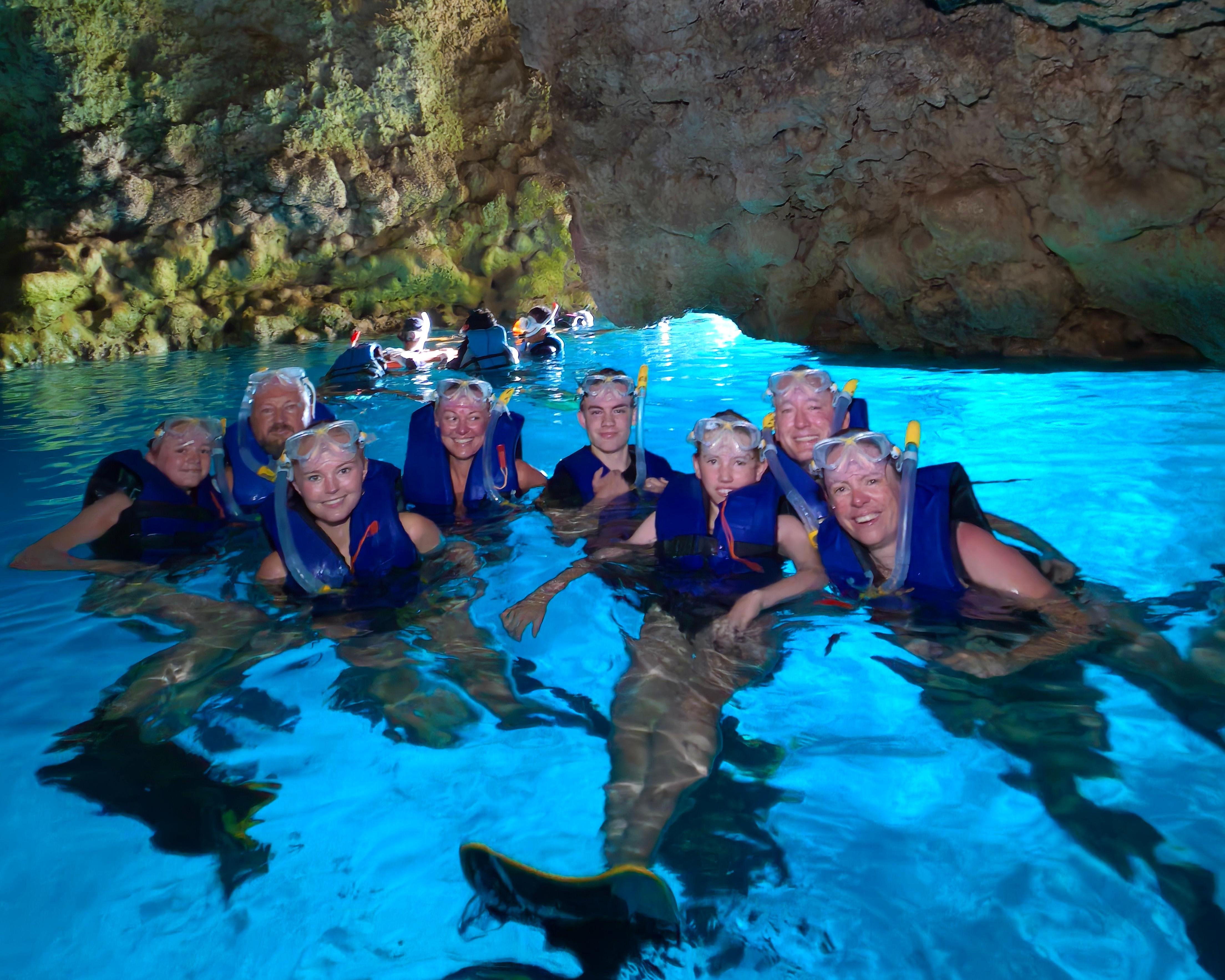 Blue Cave Okinawa snorkelling at Cape Maeda, Onna Village — image 25