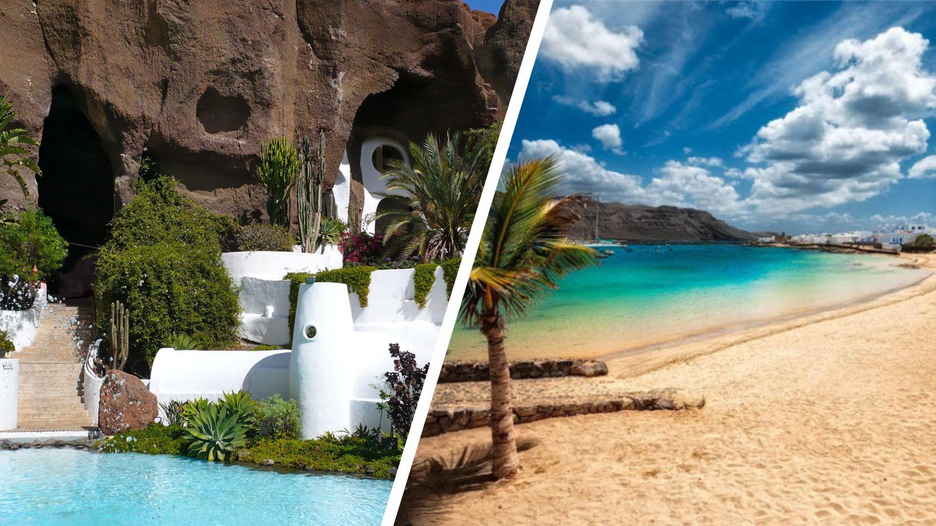 Lanzarote Coast to Coast: LagOmar, Cactus Garden & La Graciosa