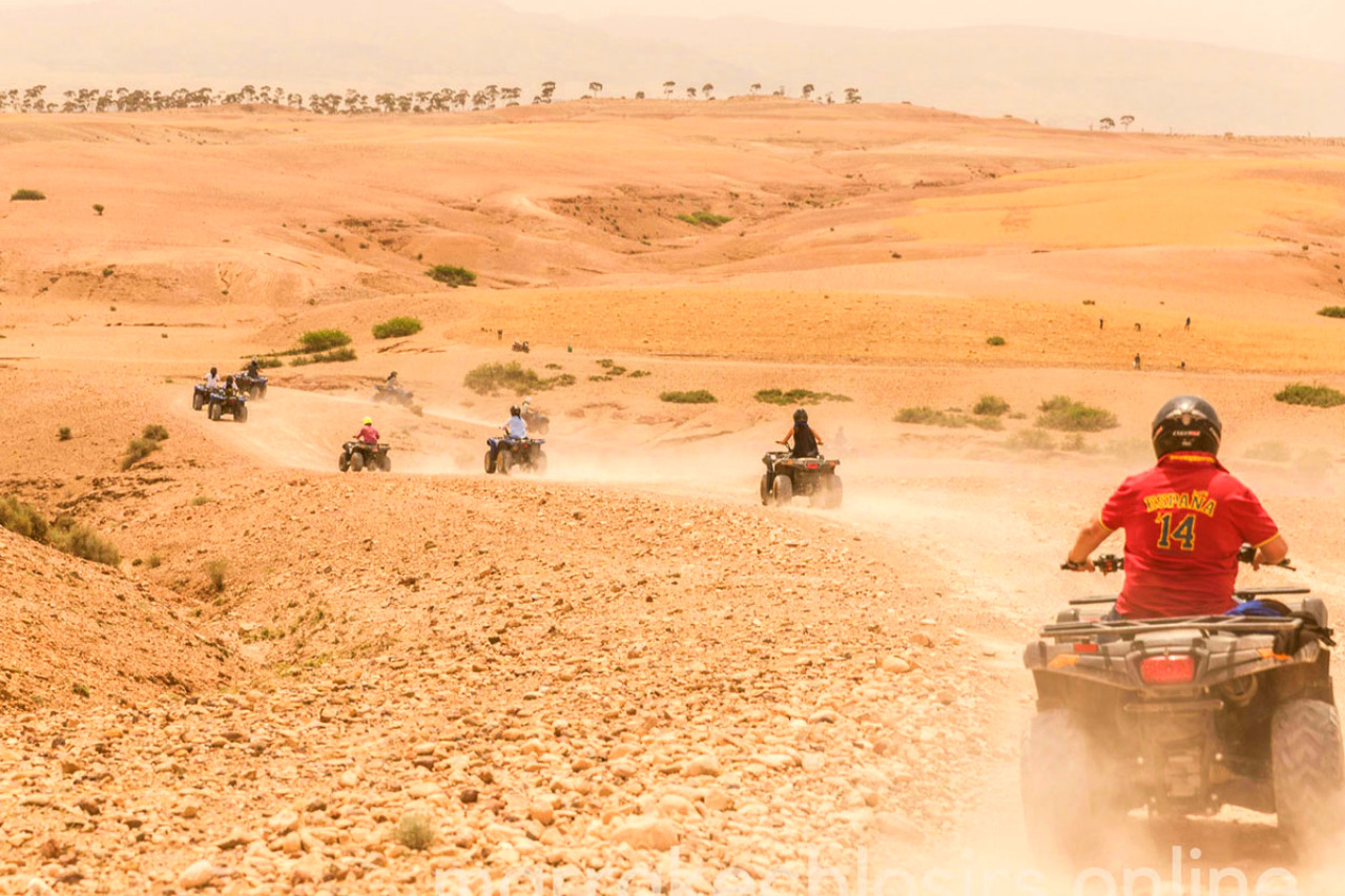 Agafay Desert Private Quad Biking Excursion from Marrakech