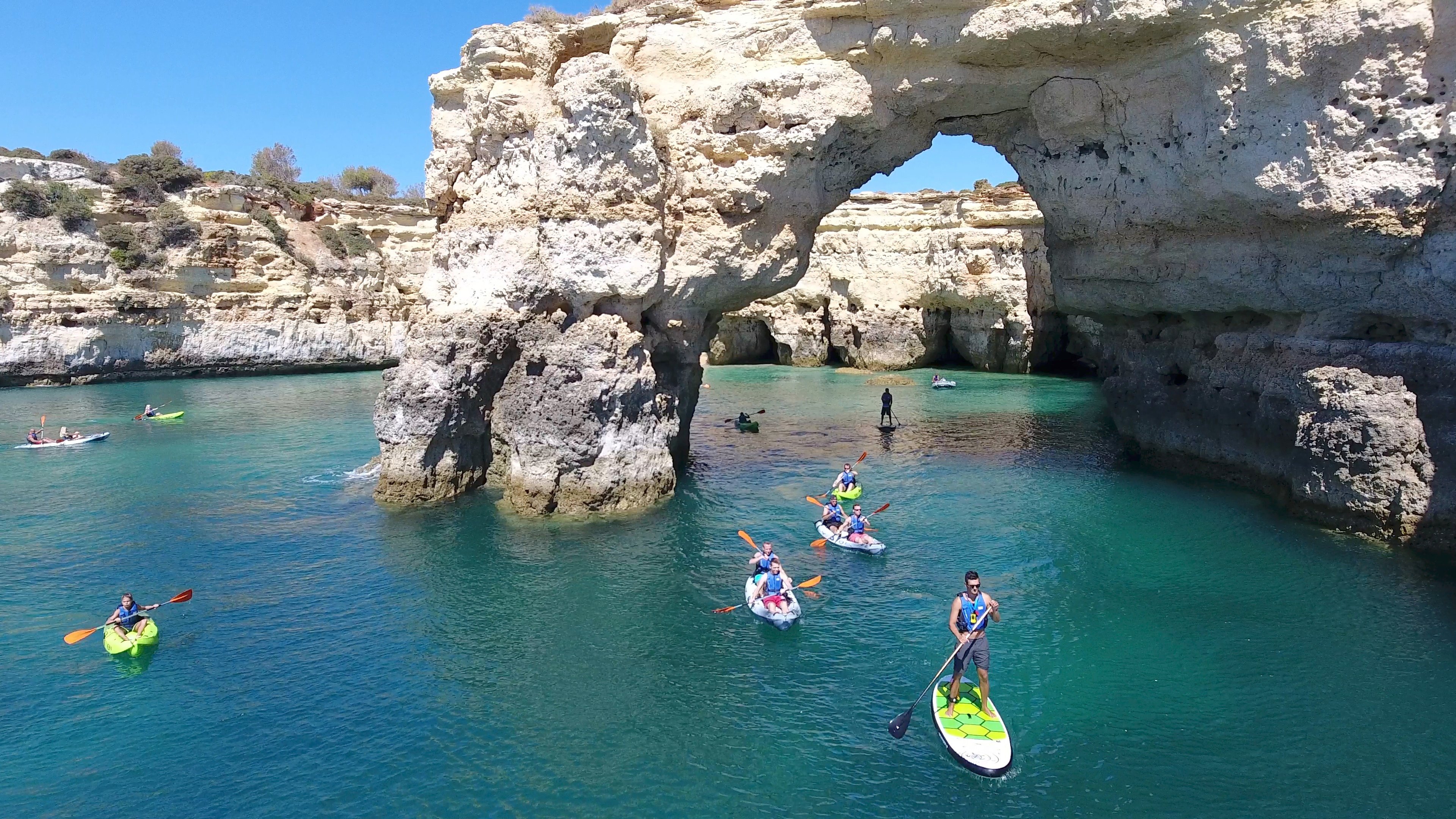 Benagil Caves Boat & Kayak Adventure from Albufeira