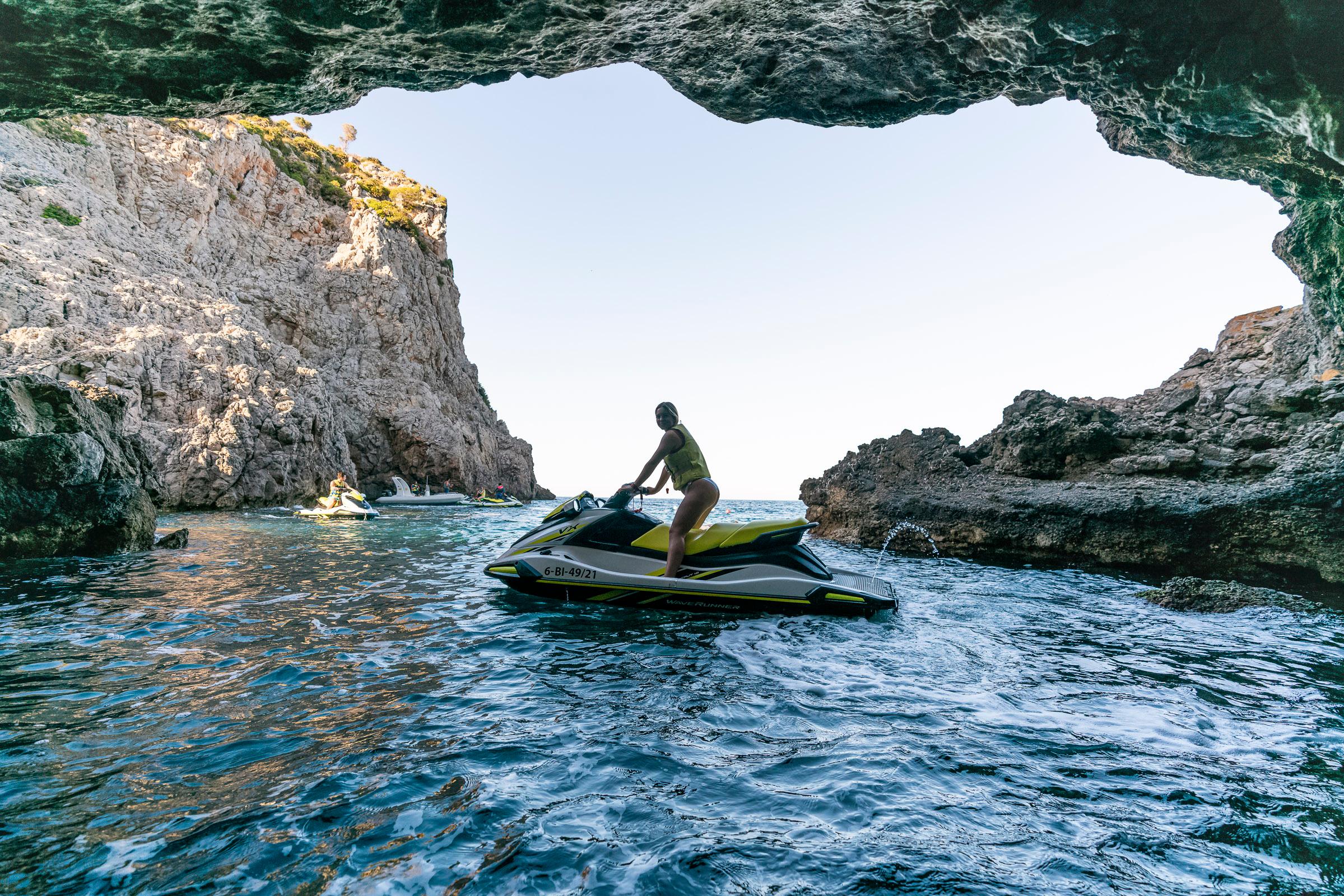 Jack Sparrow Cave Jet Ski Adventure from Alcudia