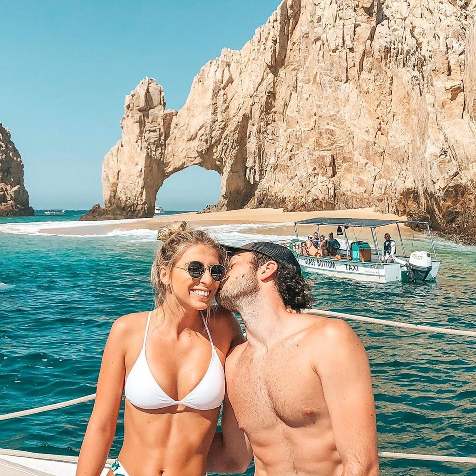 Cabo Catamaran Snorkel & Sightseeing with Open Bar