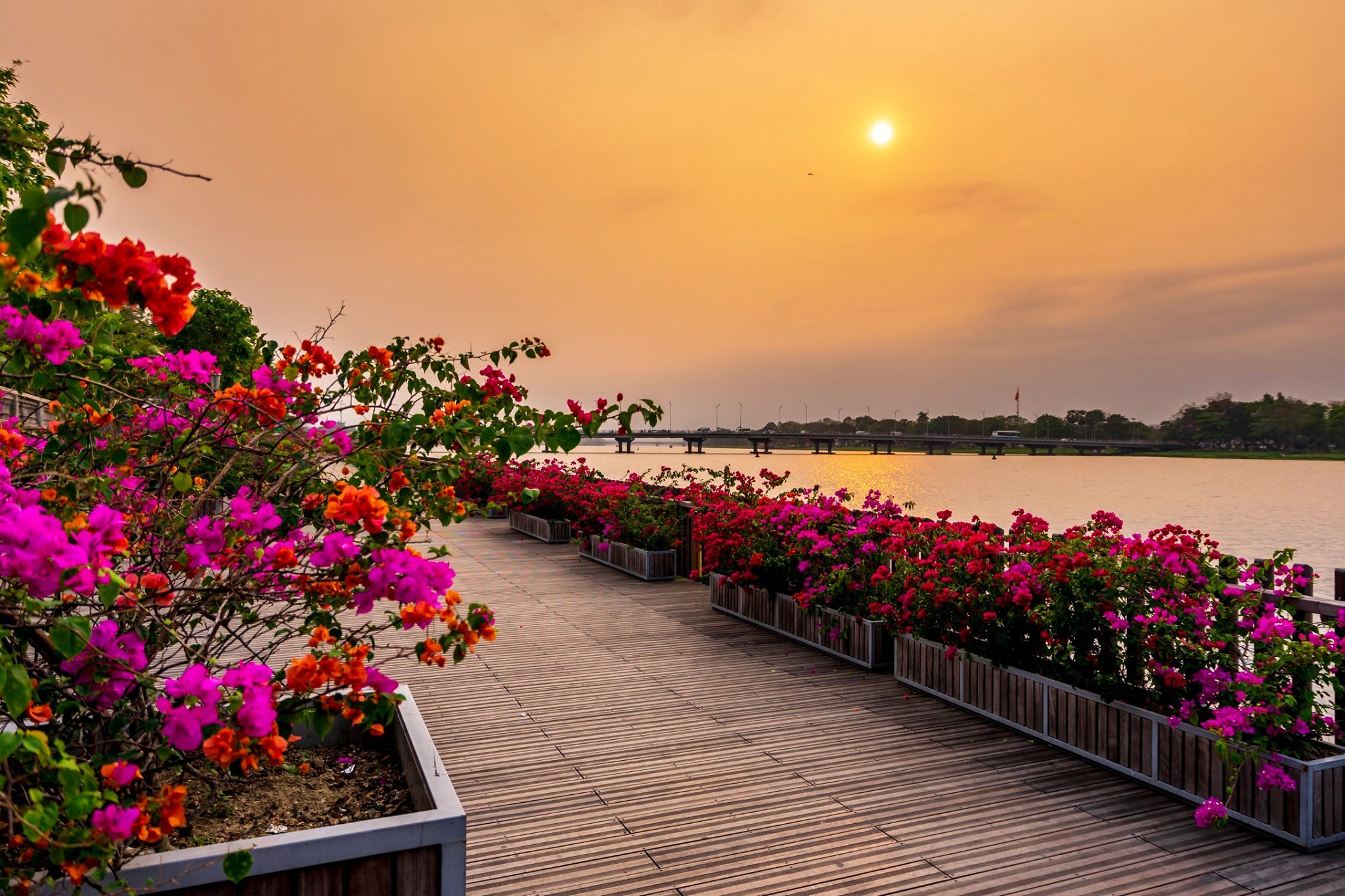 Hue Perfume River Sunset Dragon Boat Cruise