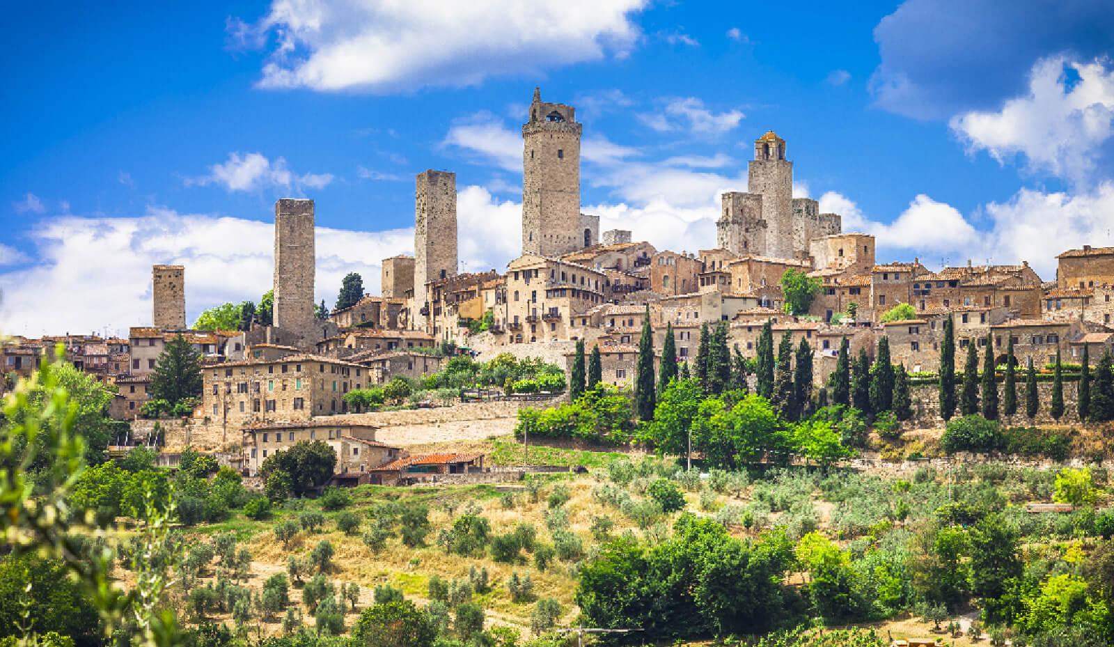 Volterra & San Gimignano Day Trip with Wine and Gelato