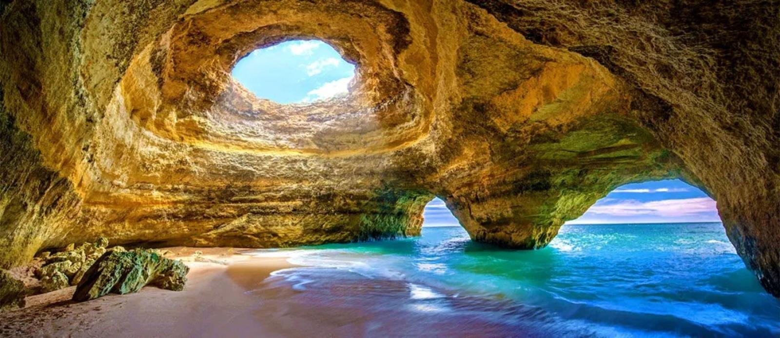 Benagil Sea Cave Speedboat Tour with Restaurant Drink