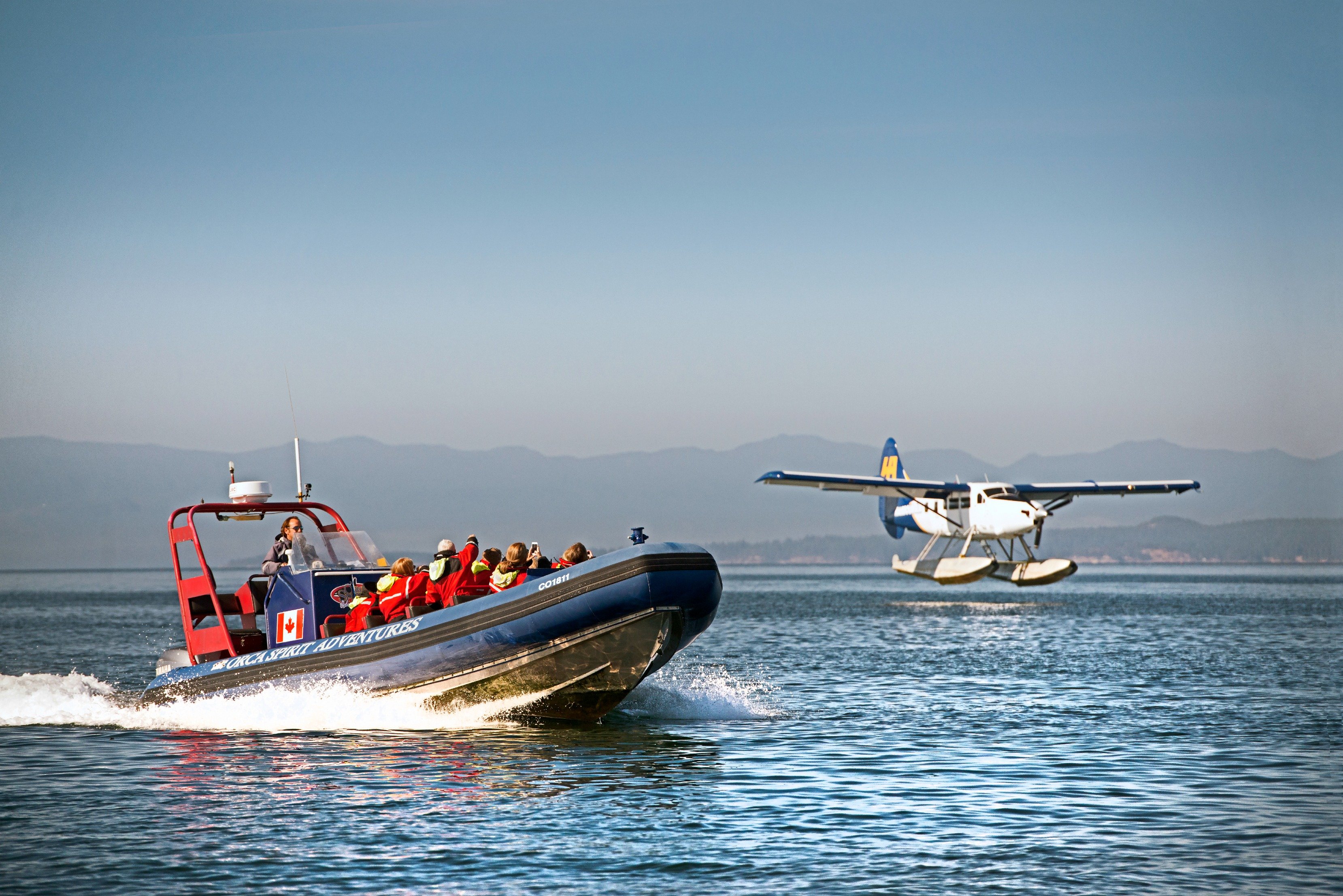 Vancouver: Victoria Day Trip by Seaplane and Whale Watching