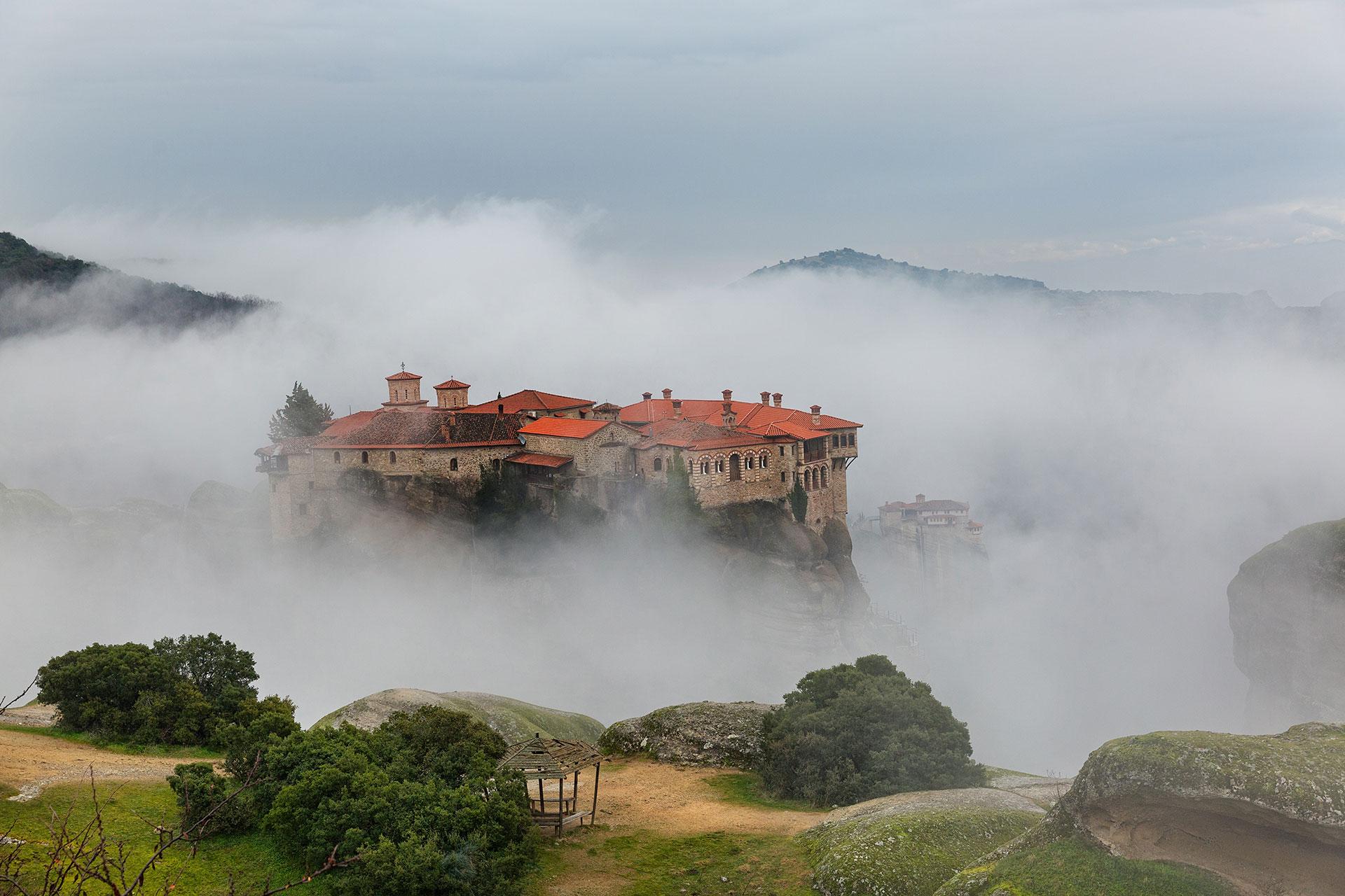 Athens to Meteora: Full-Day Trip with Monastery Visits, Caves & Coastal Stops
