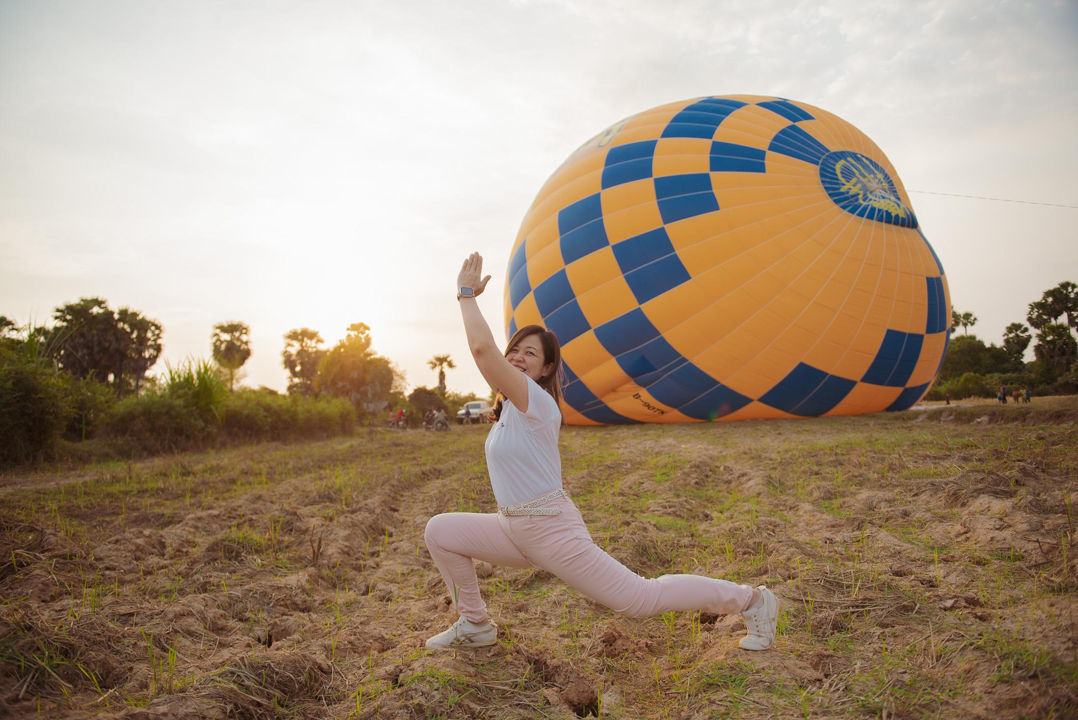 Angkor Sunrise & Sunset Hot Air Balloon Flight