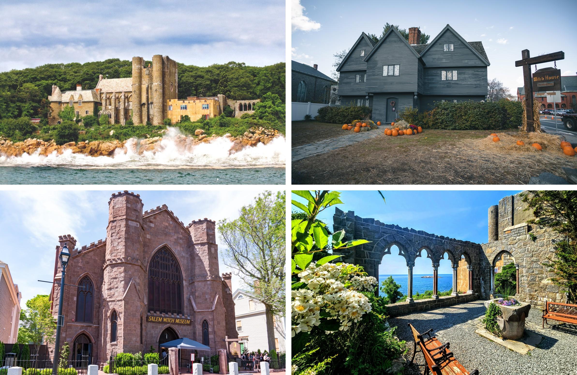 Salem & Hammond Castle Day Tour from Boston