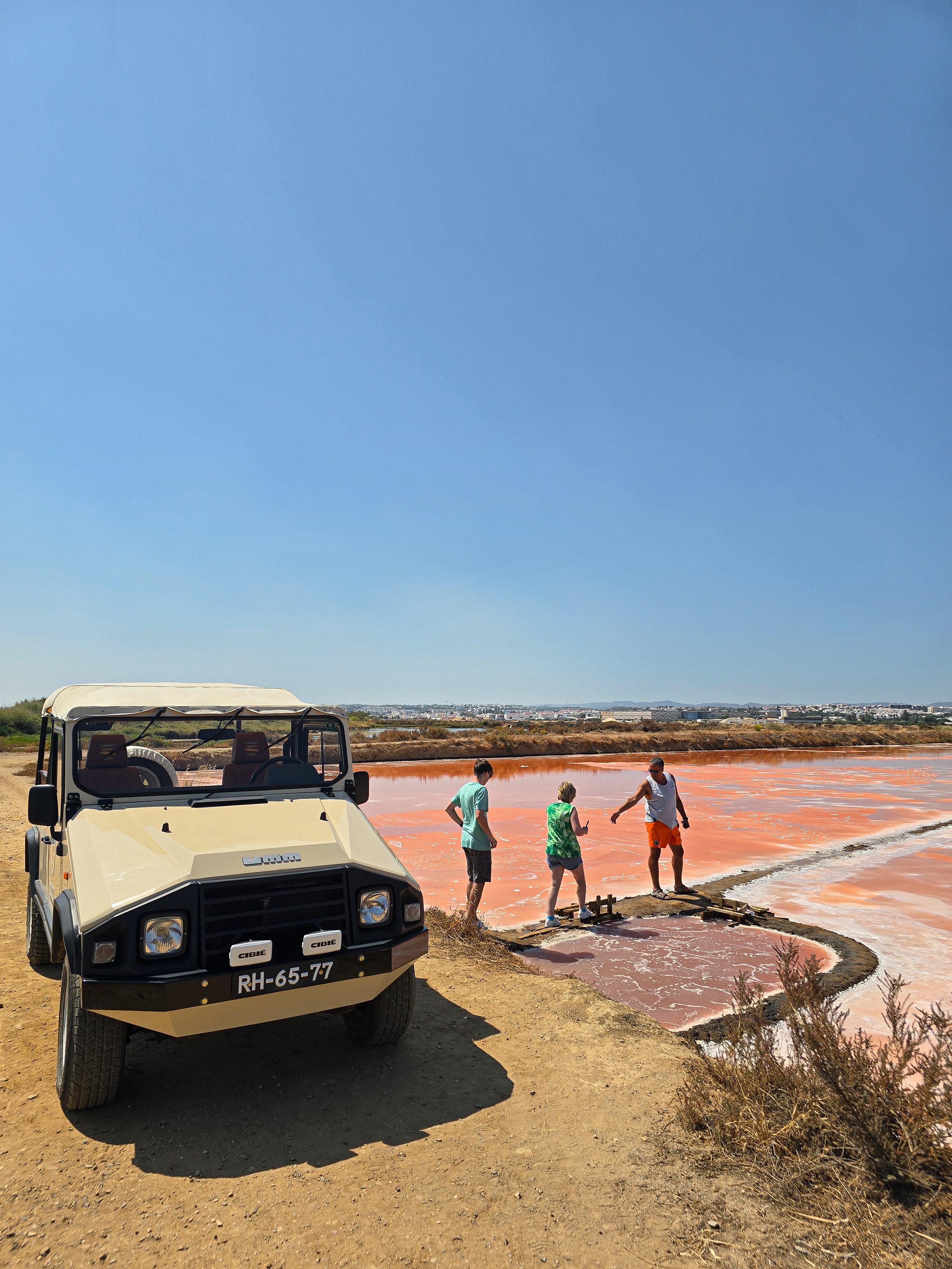 Tavira Private 4x4 Jeep Tour: Salt Pans & Santa Luzia Village