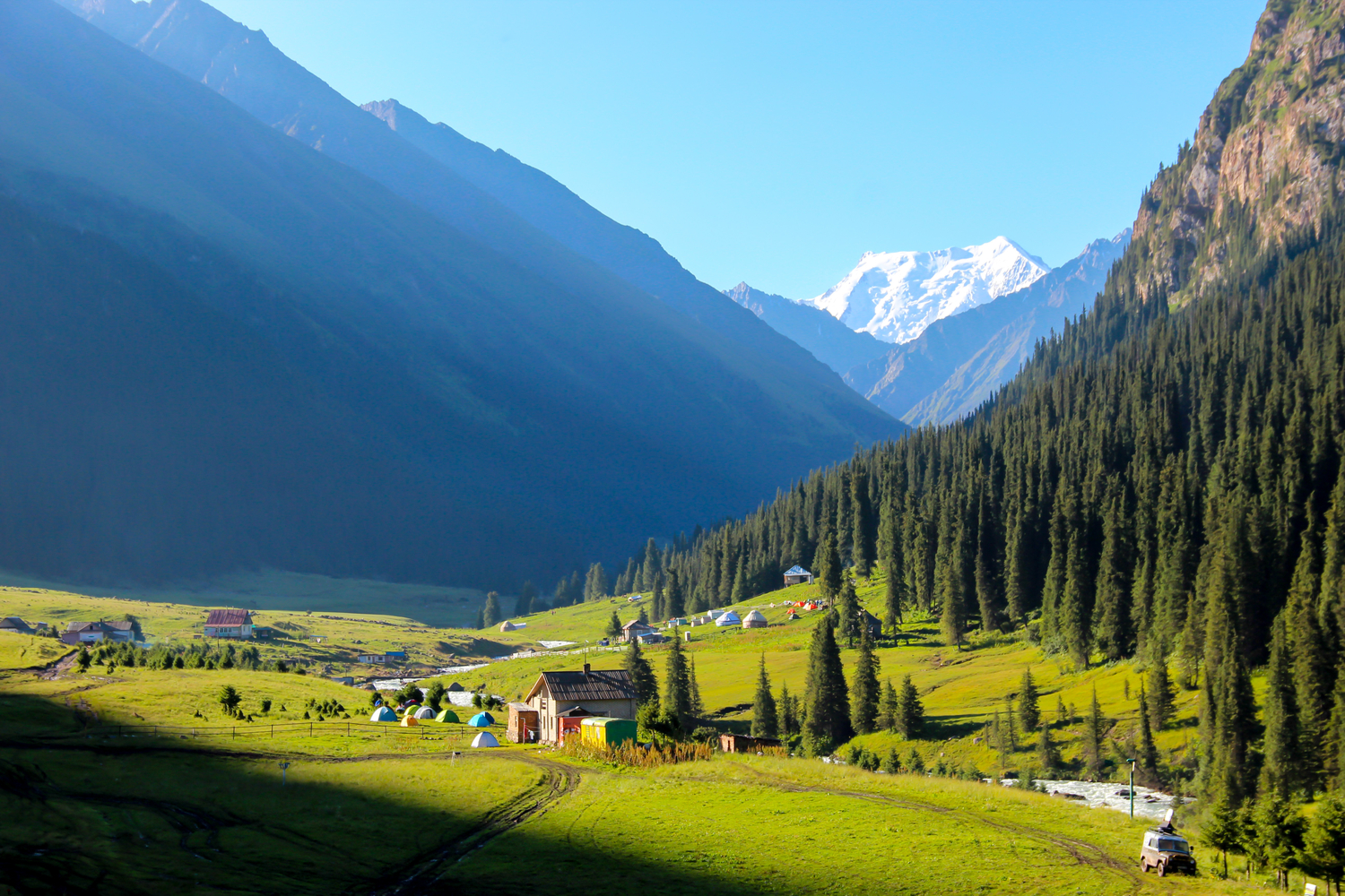 5-Day Son Kul, Issyk Kul & Altyn Arashan Adventure