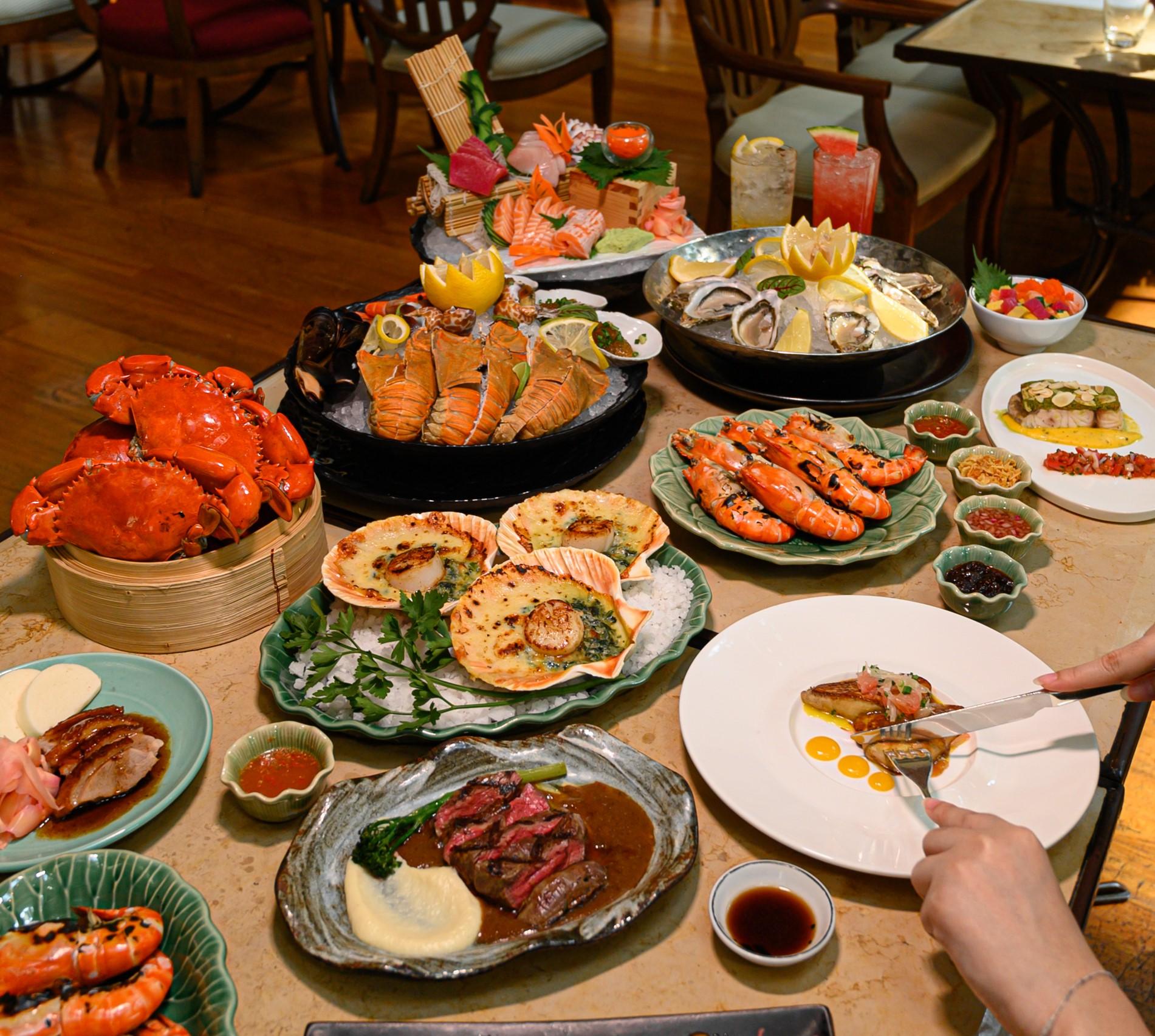 Grand Hyatt Erawan Dining Room Buffet Experience