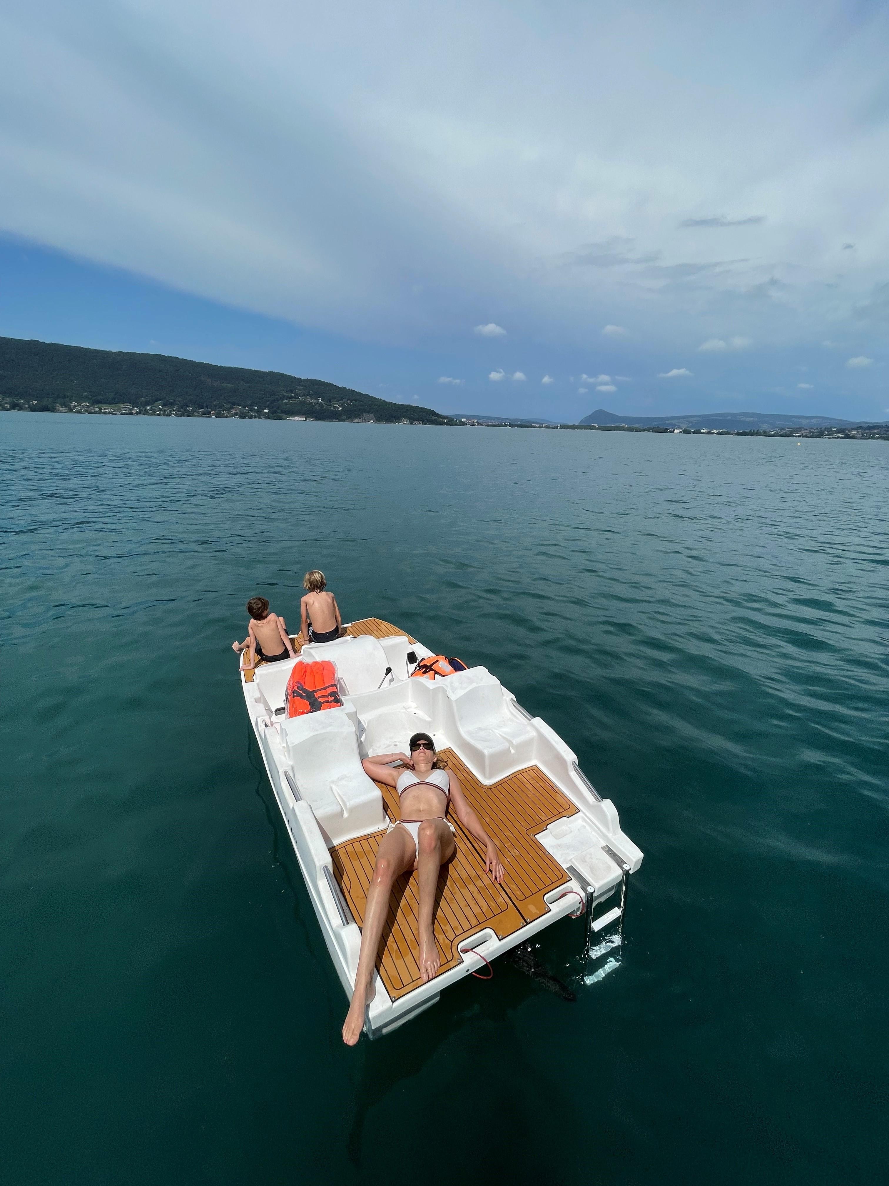 Pedal Boat Adventure on Lake Annecy