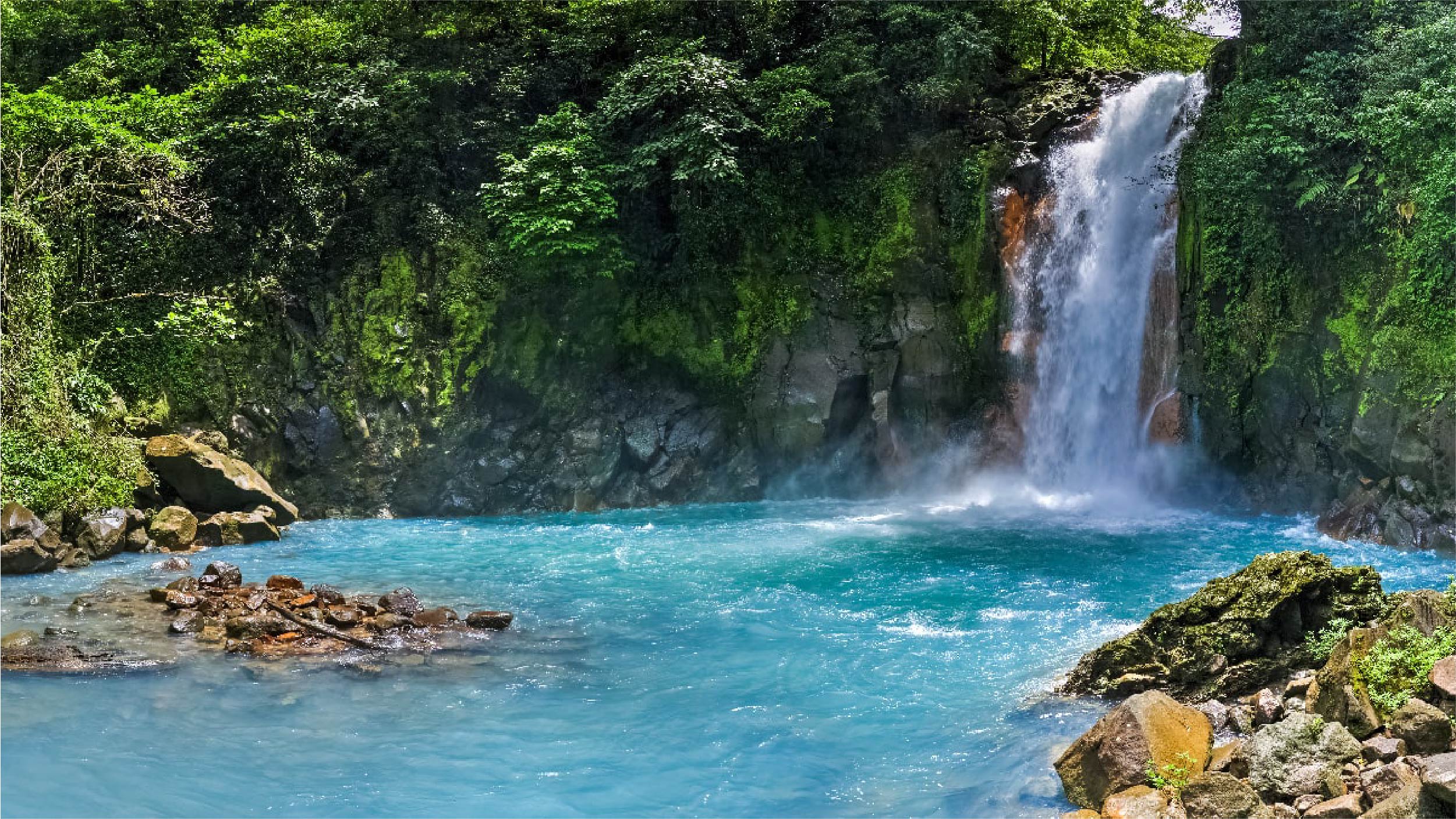 Turquoise Waterfall, Sloth Farm & Swimming Adventure