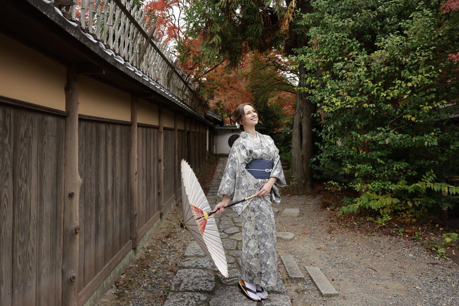 Aluguer de Kimono em Gion e Kiyomizudera com Penteado em Quioto