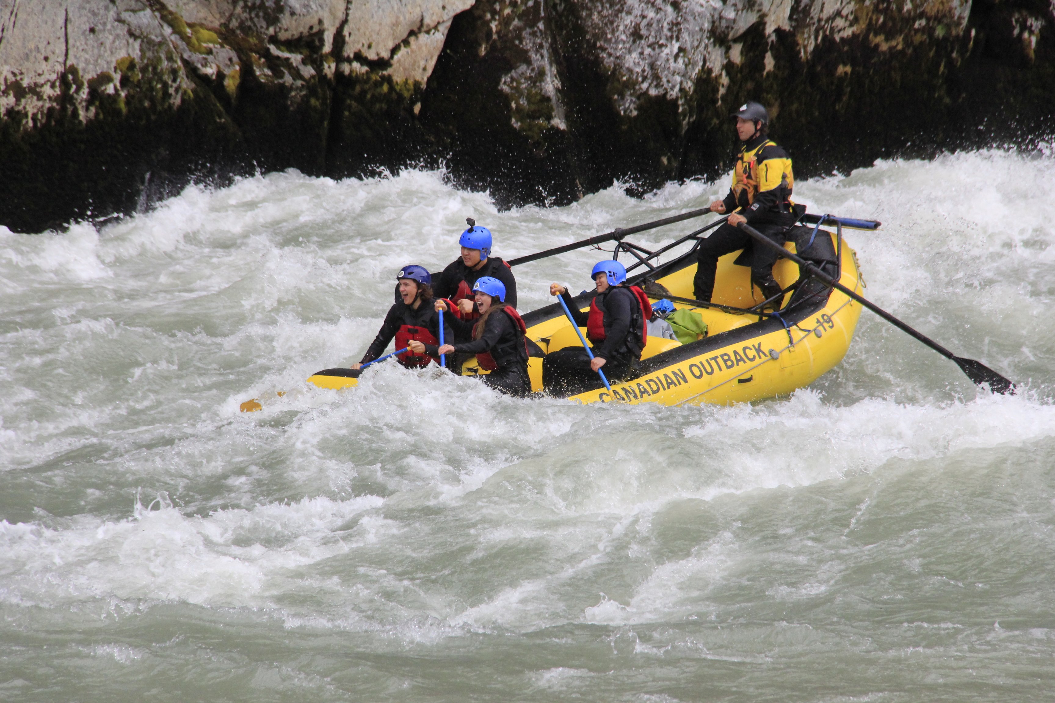 Elaho River White Water Rafting Adventure