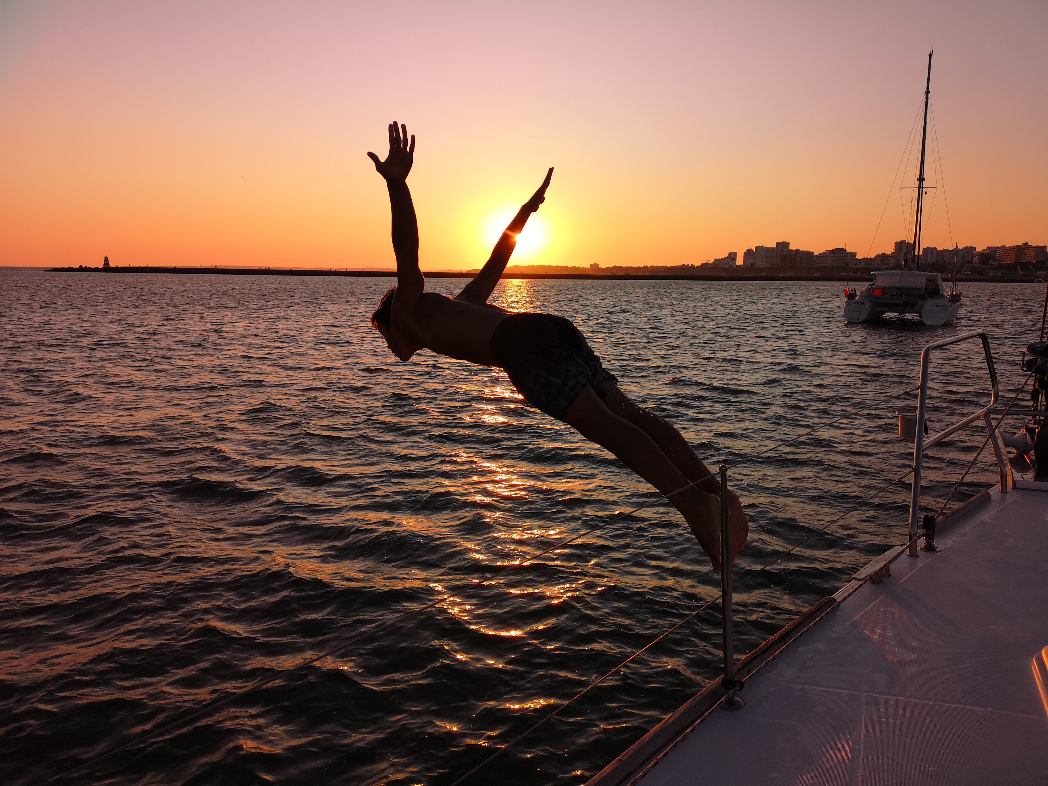 Vilamoura Sunset Sailing Experience on Luxury Yacht