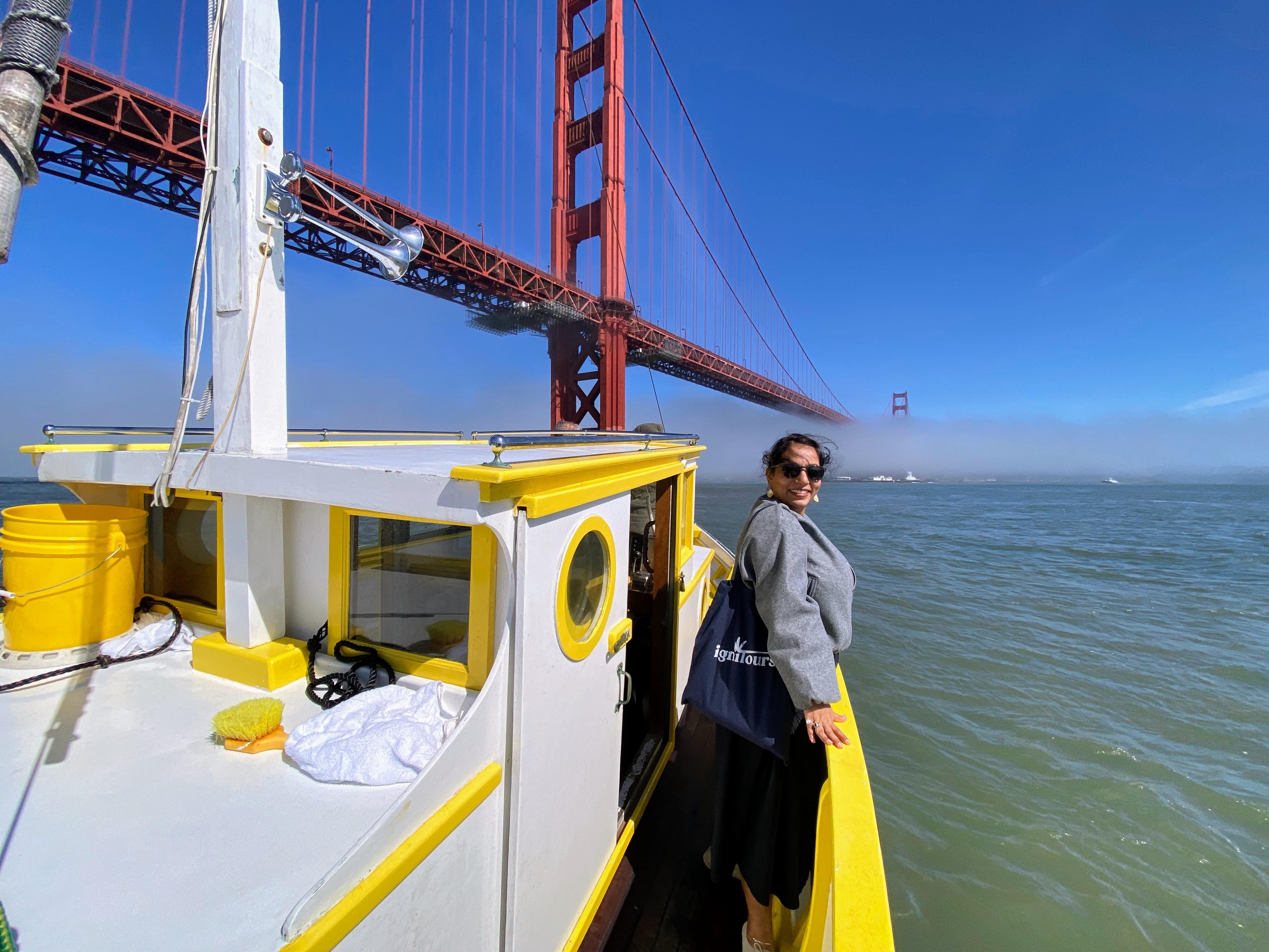 Golden Gate Bay Voyage aboard Historic 1928 Fishing Boat