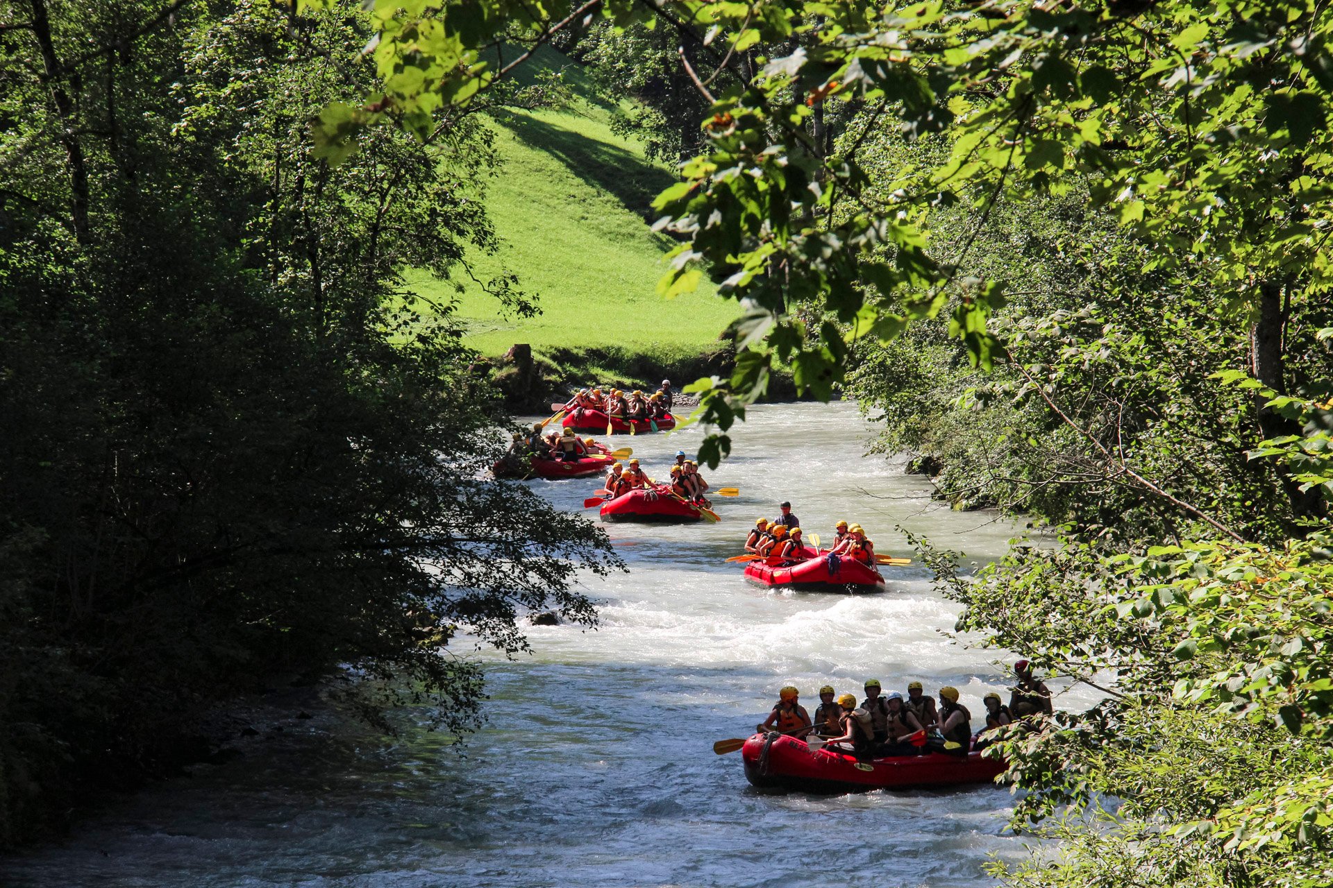 Simme River Whitewater Rafting from Interlaken