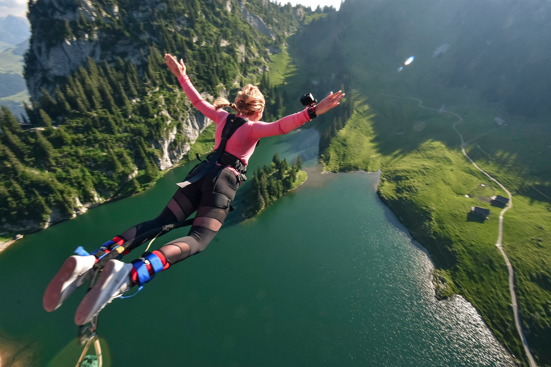 Stockhorn Mountain Gondola Bungee Jump from Interlaken