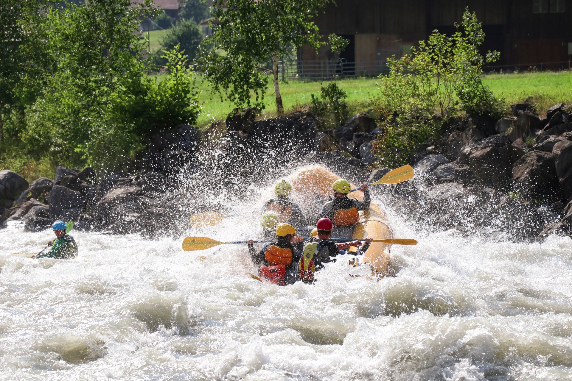 Interlaken Whitewater Rafting on the Lütschine River