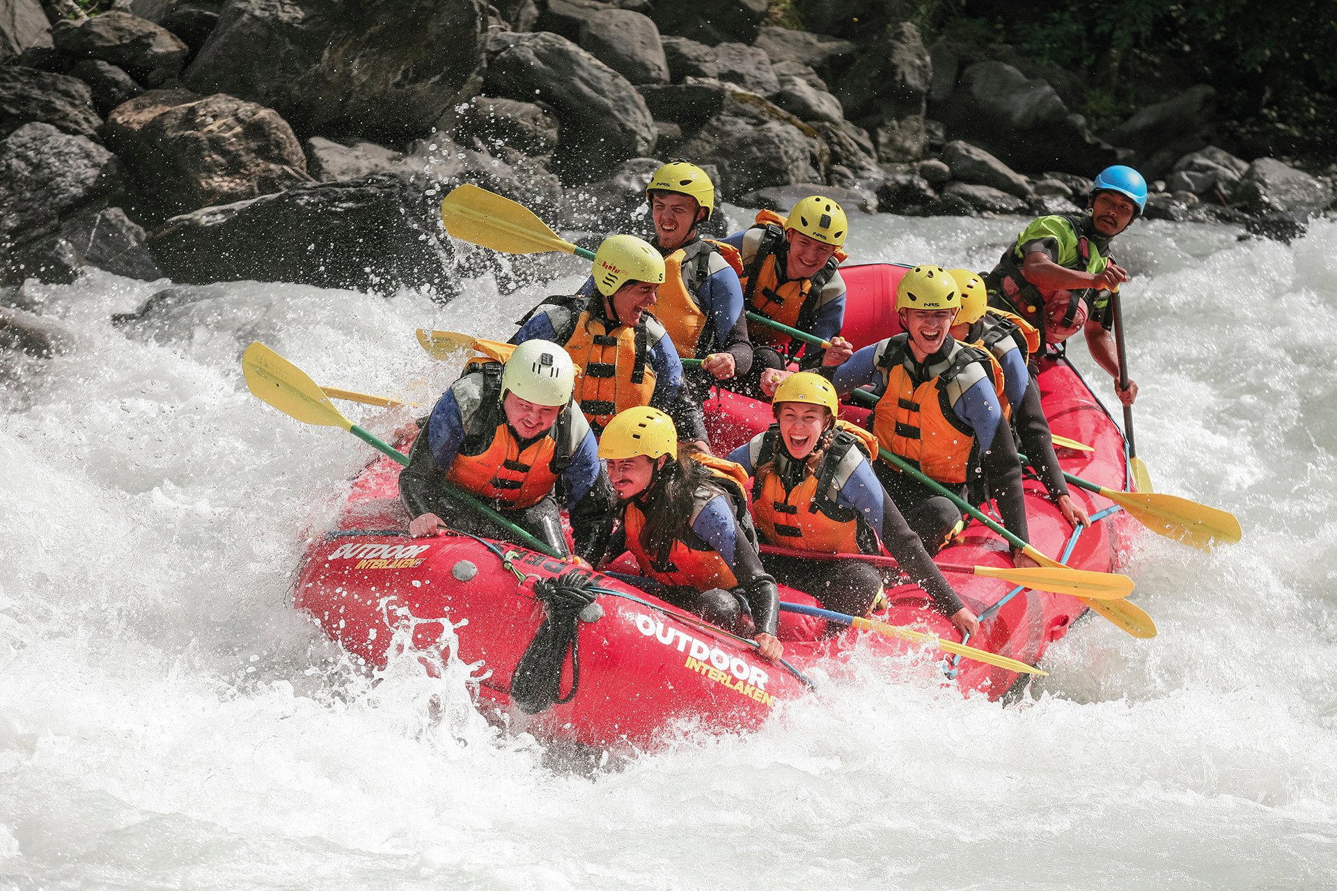 Interlaken Whitewater Rafting on the Lütschine River