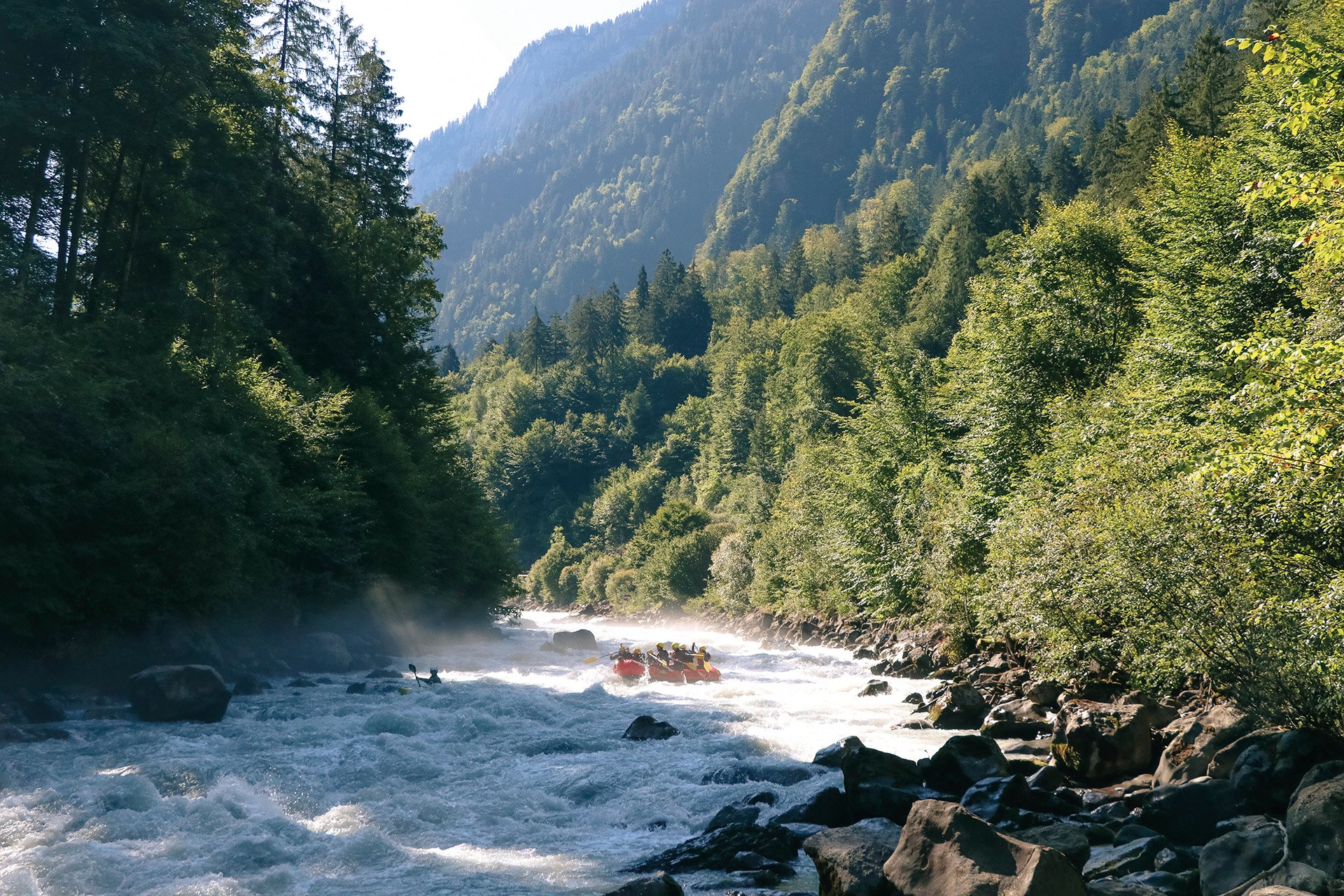 Interlaken Whitewater Rafting on the Lütschine River