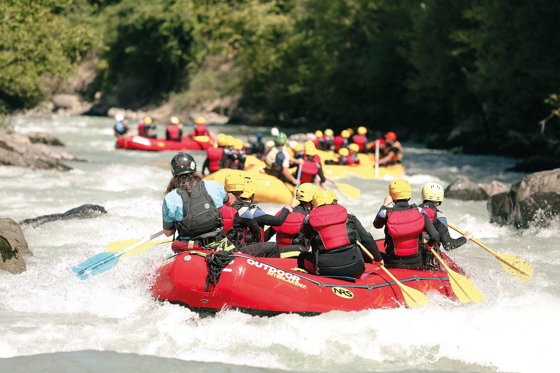 Interlaken Whitewater Rafting on the Lütschine River