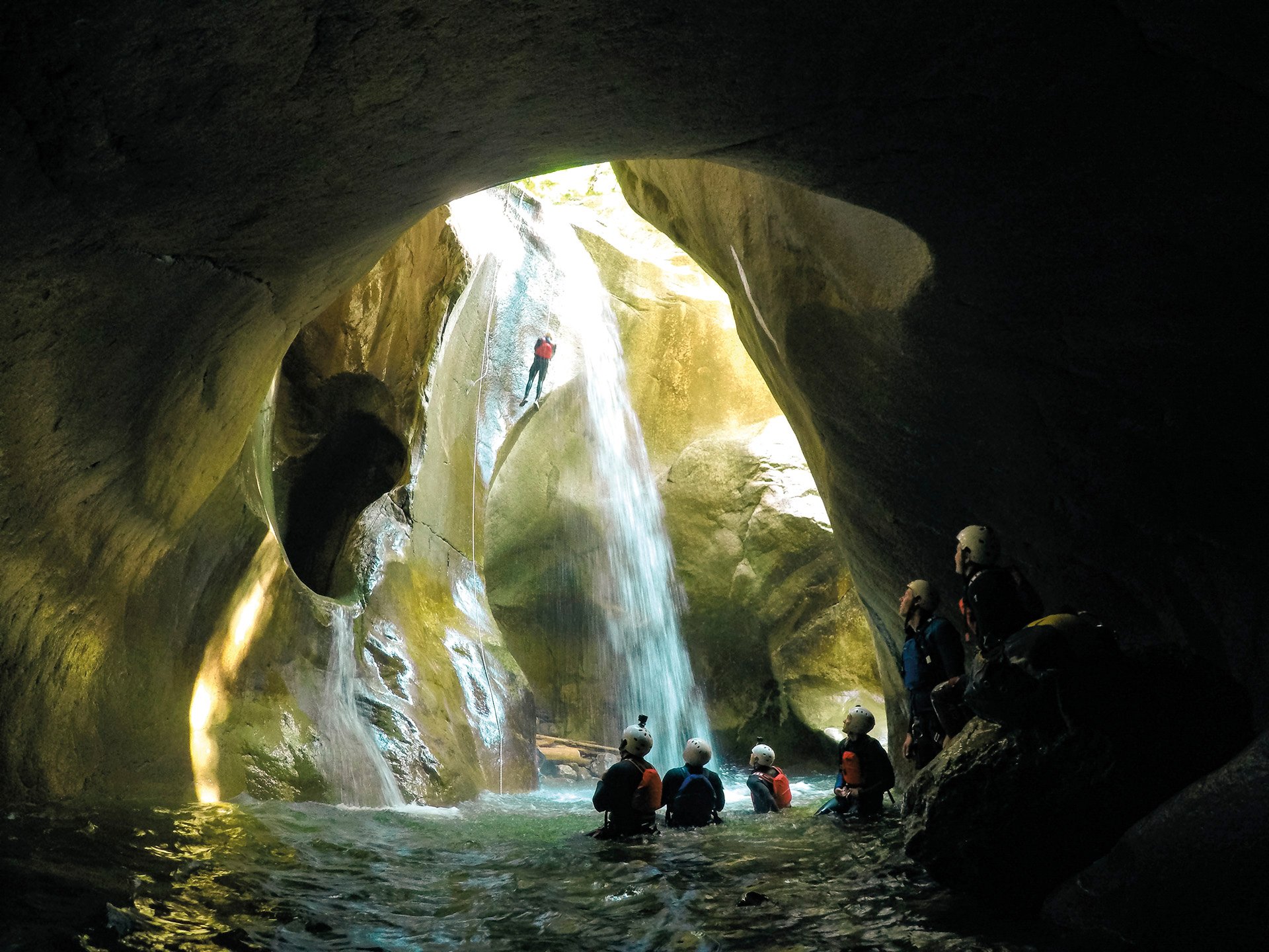 Chli Schliere Advanced Canyoning Adventure from Interlaken