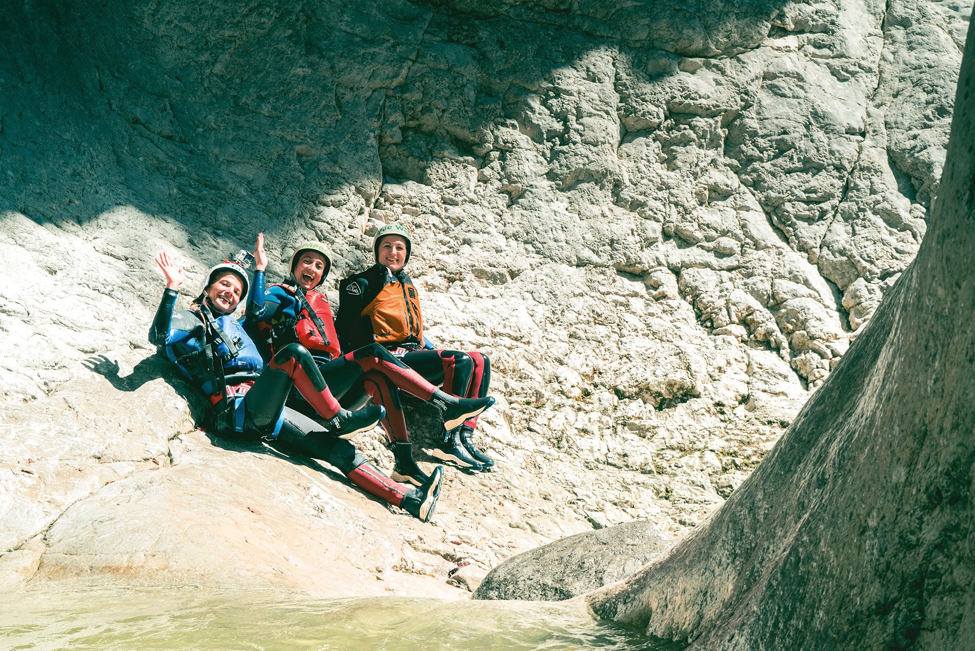 Chli Schliere Advanced Canyoning Adventure from Interlaken